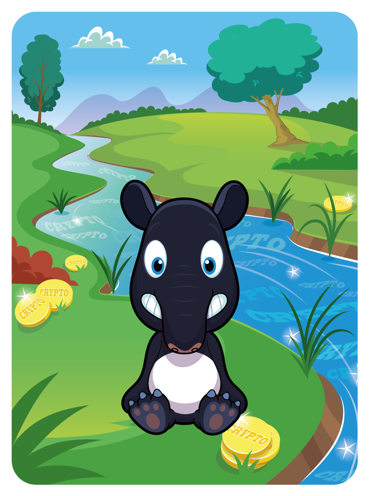 Gary Vaynerchuk - VeeFriends Series 2 - Tasteful Malayan Tapir #38312 - NFT # 38312