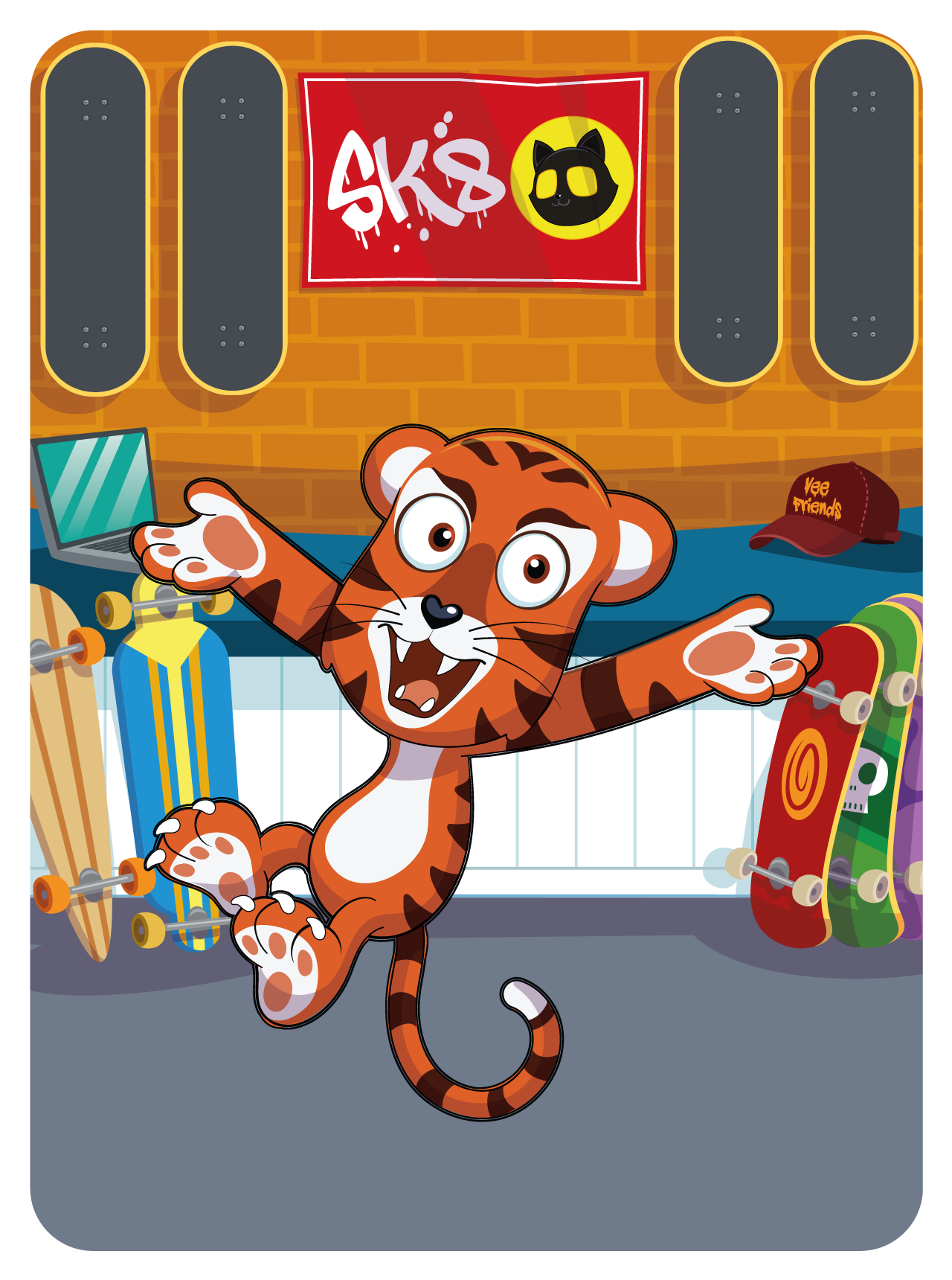 Gary Vaynerchuk - VeeFriends Series 2 - Tremendous Tiger #38537 - NFT # 38537