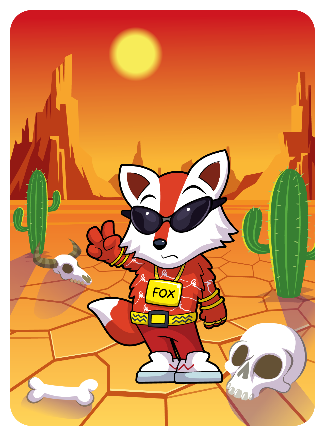 Gary Vaynerchuk - VeeFriends Series 2 - Flex'n Fox #38579 - NFT # 38579