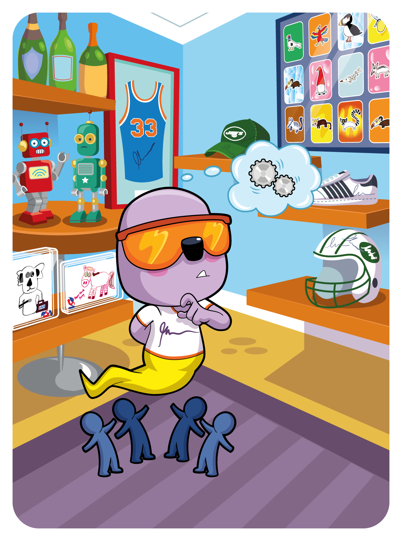 Gary Vaynerchuk - VeeFriends Series 2 - When You Live For Their Validation You Aren't Living #38818 - NFT # 38818