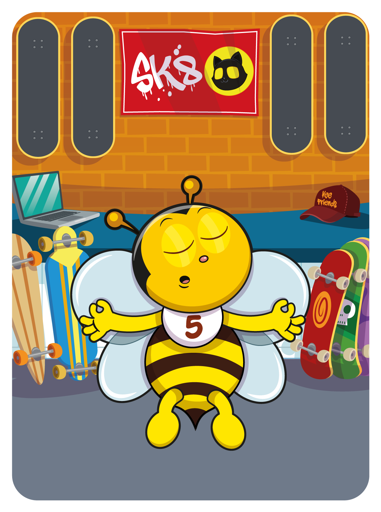 Gary Vaynerchuk - VeeFriends Series 2 - Gary Bee #39003 - NFT # 39003