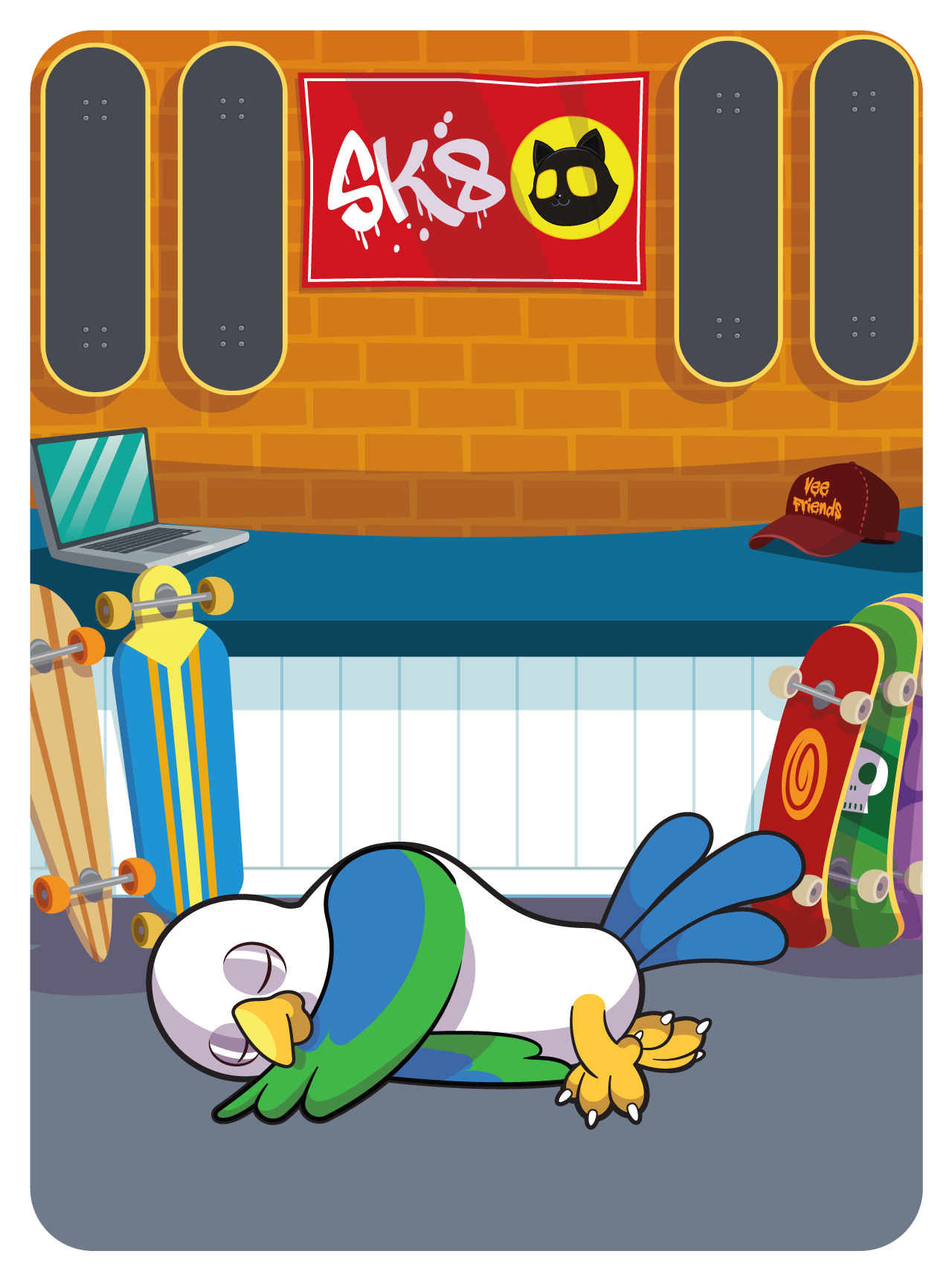 Gary Vaynerchuk - VeeFriends Series 2 - Meticulous Magpie #39037 - NFT # 39037