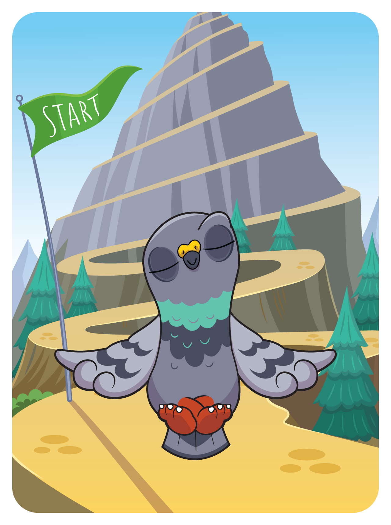 Gary Vaynerchuk - VeeFriends Series 2 - Perspective Pigeon #39121 - NFT # 39121