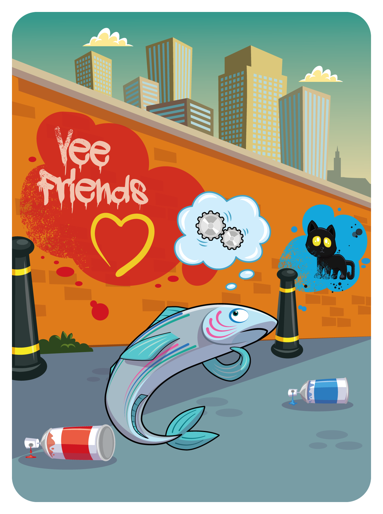 Gary Vaynerchuk - VeeFriends Series 2 - Spiffy Salmon #39522 - NFT # 39522