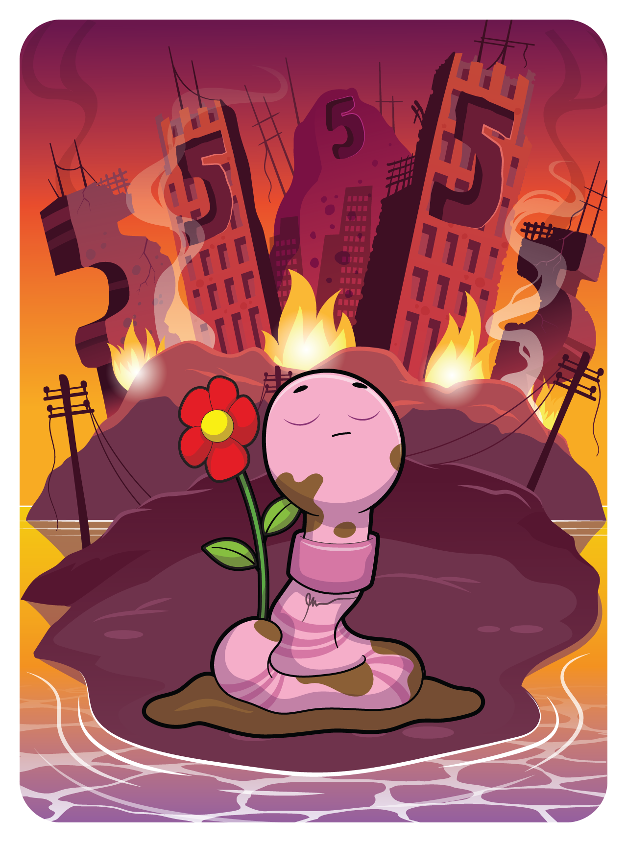 Gary Vaynerchuk - VeeFriends Series 2 - Tough To Beat A Worm From The Dirt! #39553 - NFT # 39553