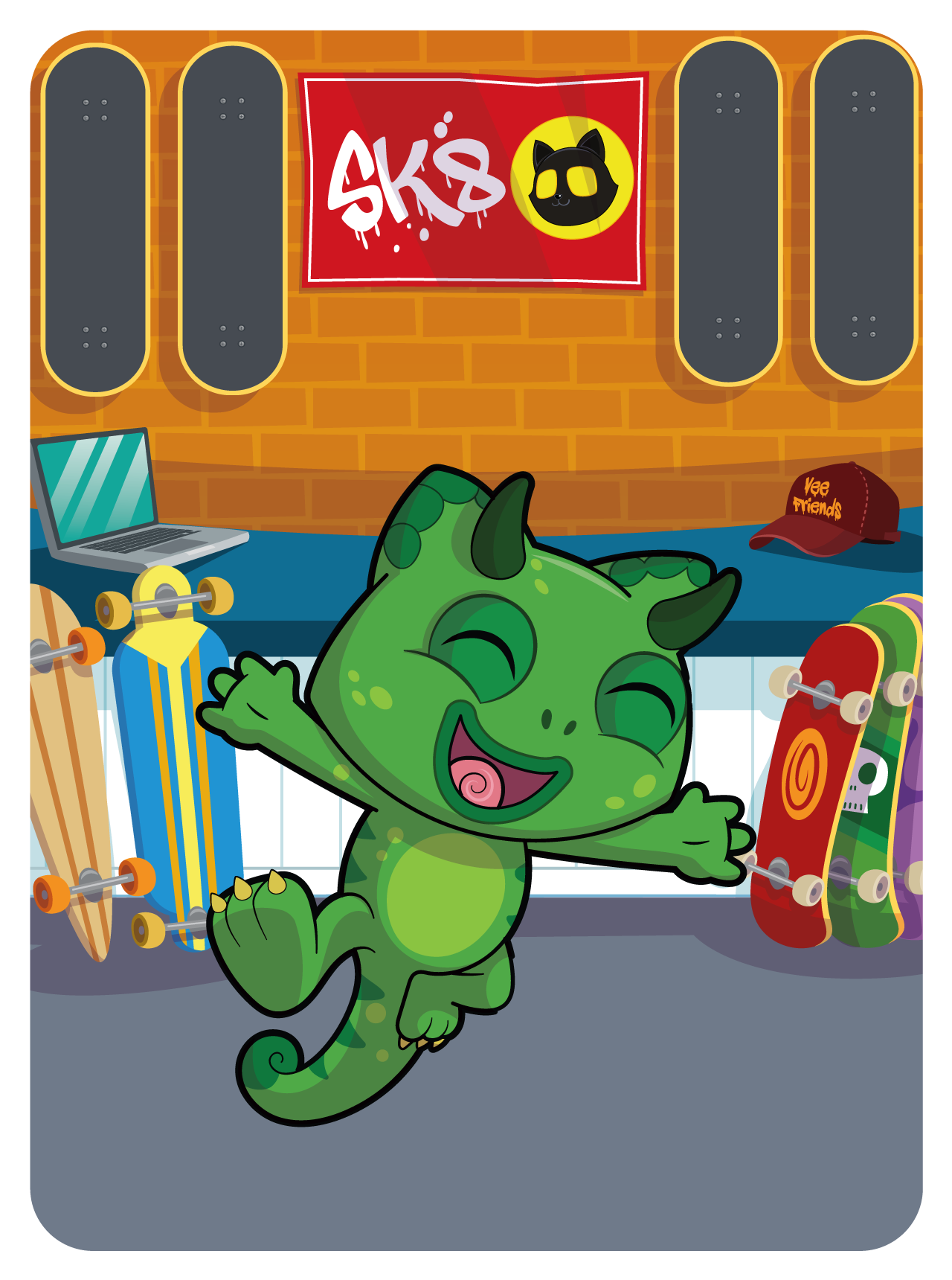 Gary Vaynerchuk - VeeFriends Series 2 - Charismatic Chameleon #39590 - NFT # 39590