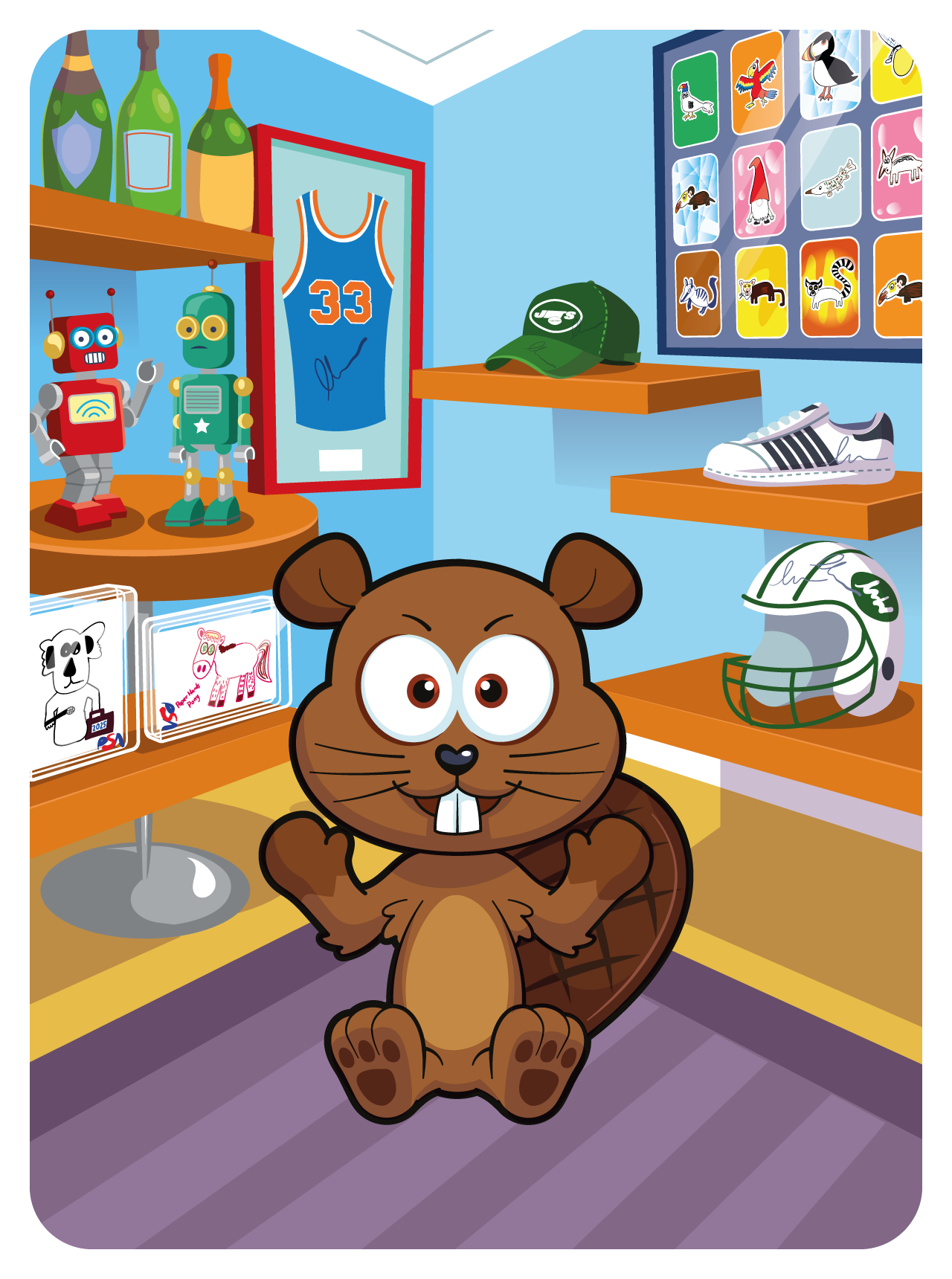 Gary Vaynerchuk - VeeFriends Series 2 - Boisterous Beaver #39622 - NFT # 39622