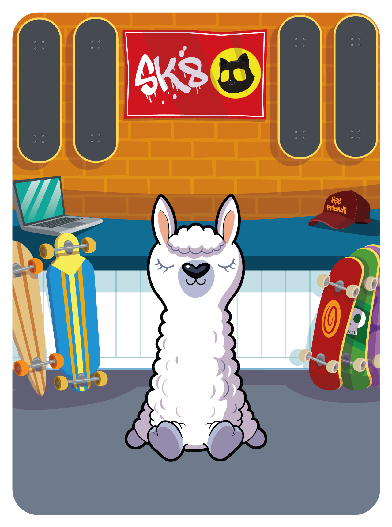 Gary Vaynerchuk - VeeFriends Series 2 - Legit Llama #39639 - NFT # 39639