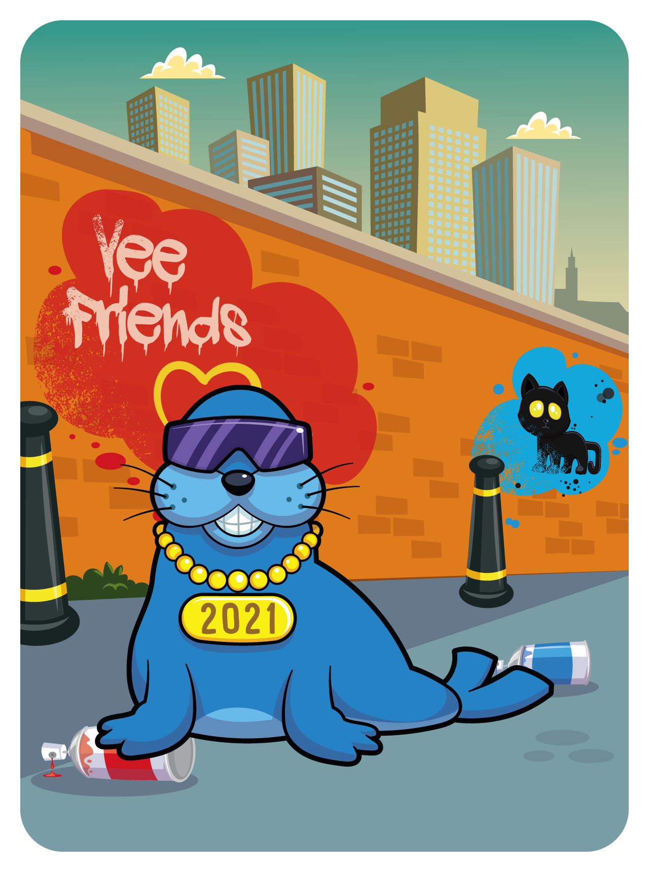Gary Vaynerchuk - VeeFriends Series 2 - Swaggy Sea Lion #39665 - NFT # 39665