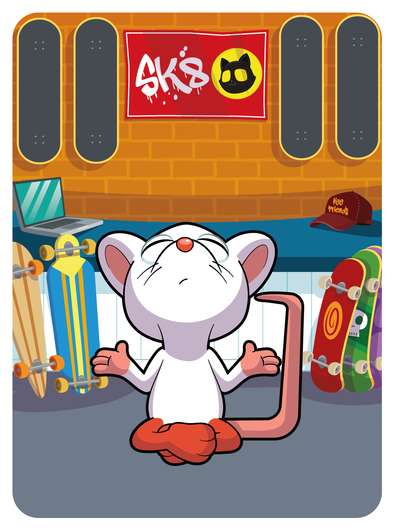 Gary Vaynerchuk - VeeFriends Series 2 - Reliable Rat #39744 - NFT # 39744