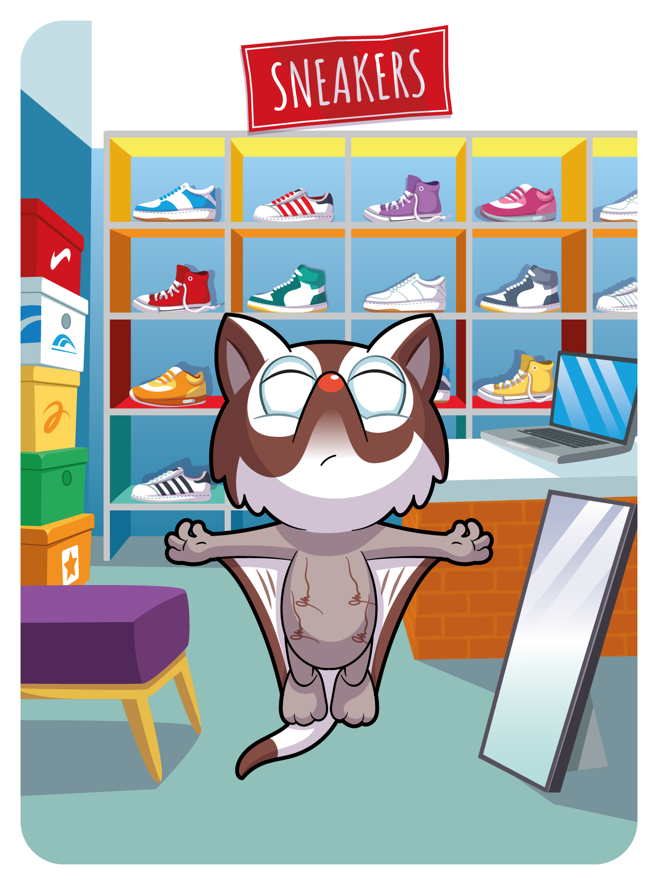 Gary Vaynerchuk - VeeFriends Series 2 - Gleeful Sugar Glider #39761 - NFT # 39761