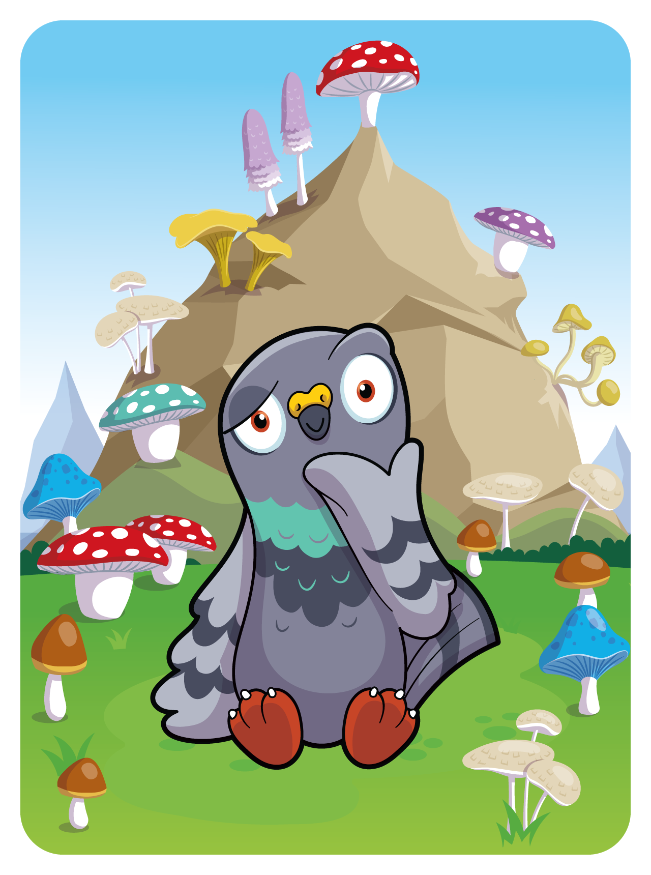 Gary Vaynerchuk - VeeFriends Series 2 - Perspective Pigeon #39986 - NFT # 39986