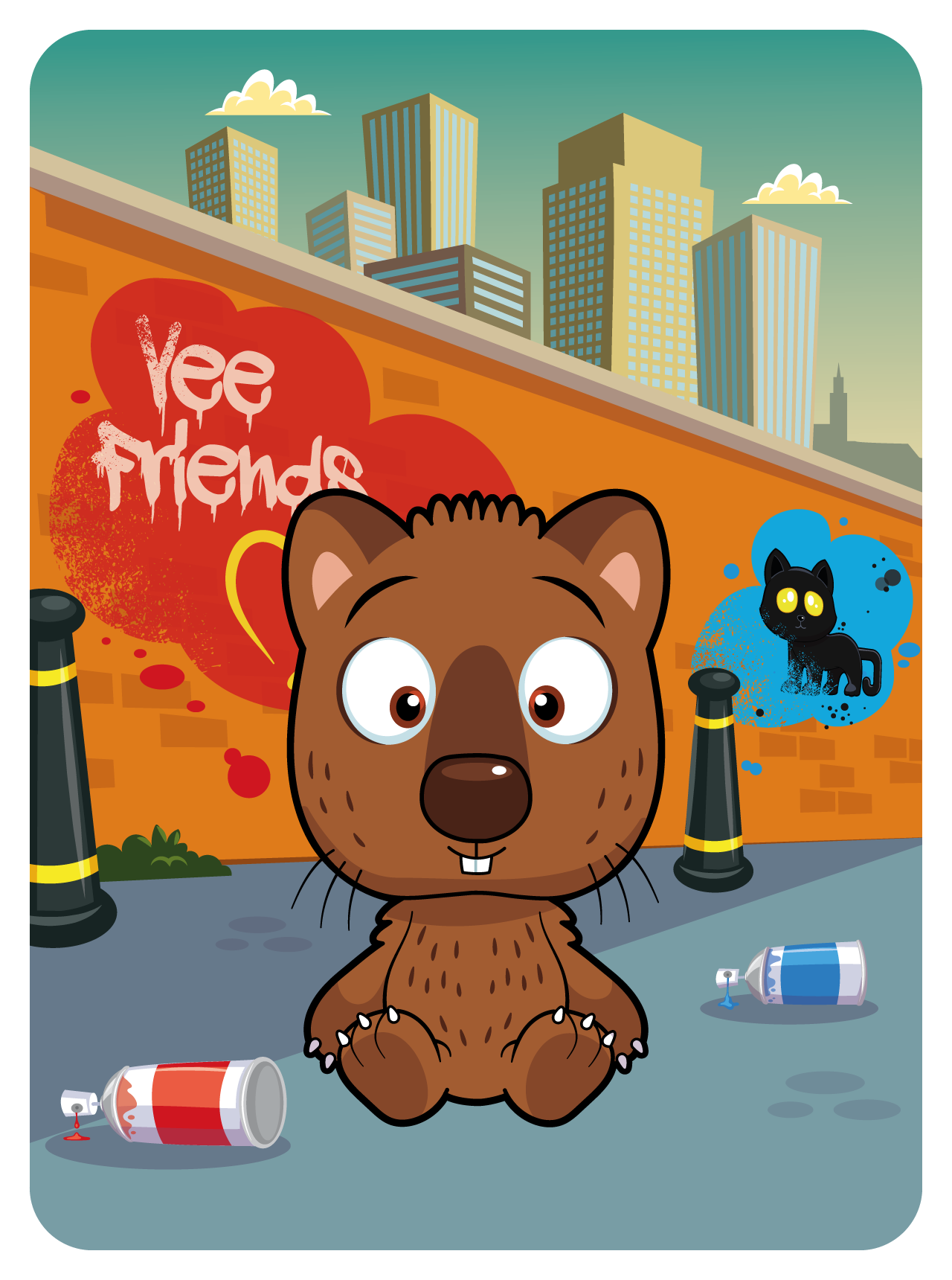 Gary Vaynerchuk - VeeFriends Series 2 - Hard-Working Wombat #40012 - NFT # 40012