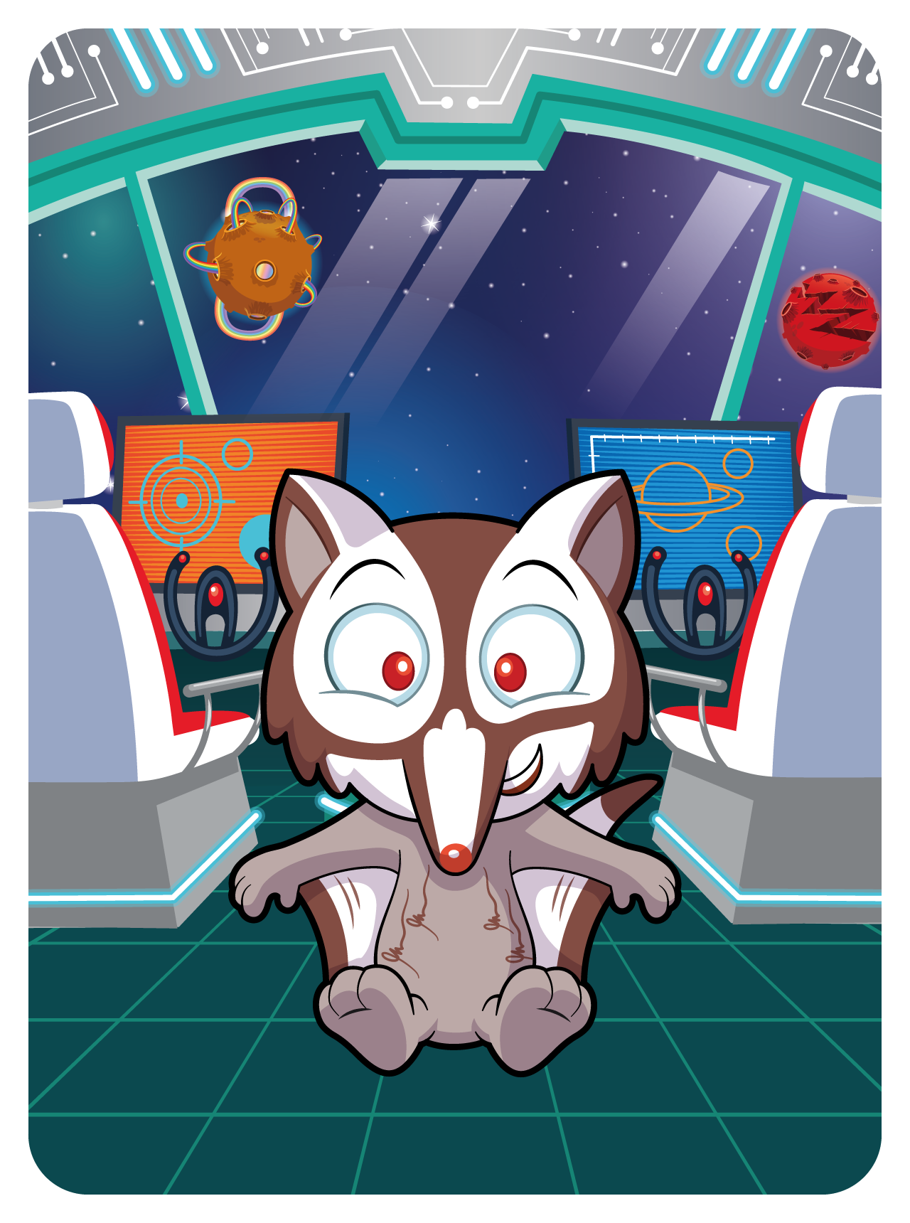 Gary Vaynerchuk - VeeFriends Series 2 - Gleeful Sugar Glider #40137 - NFT # 40137