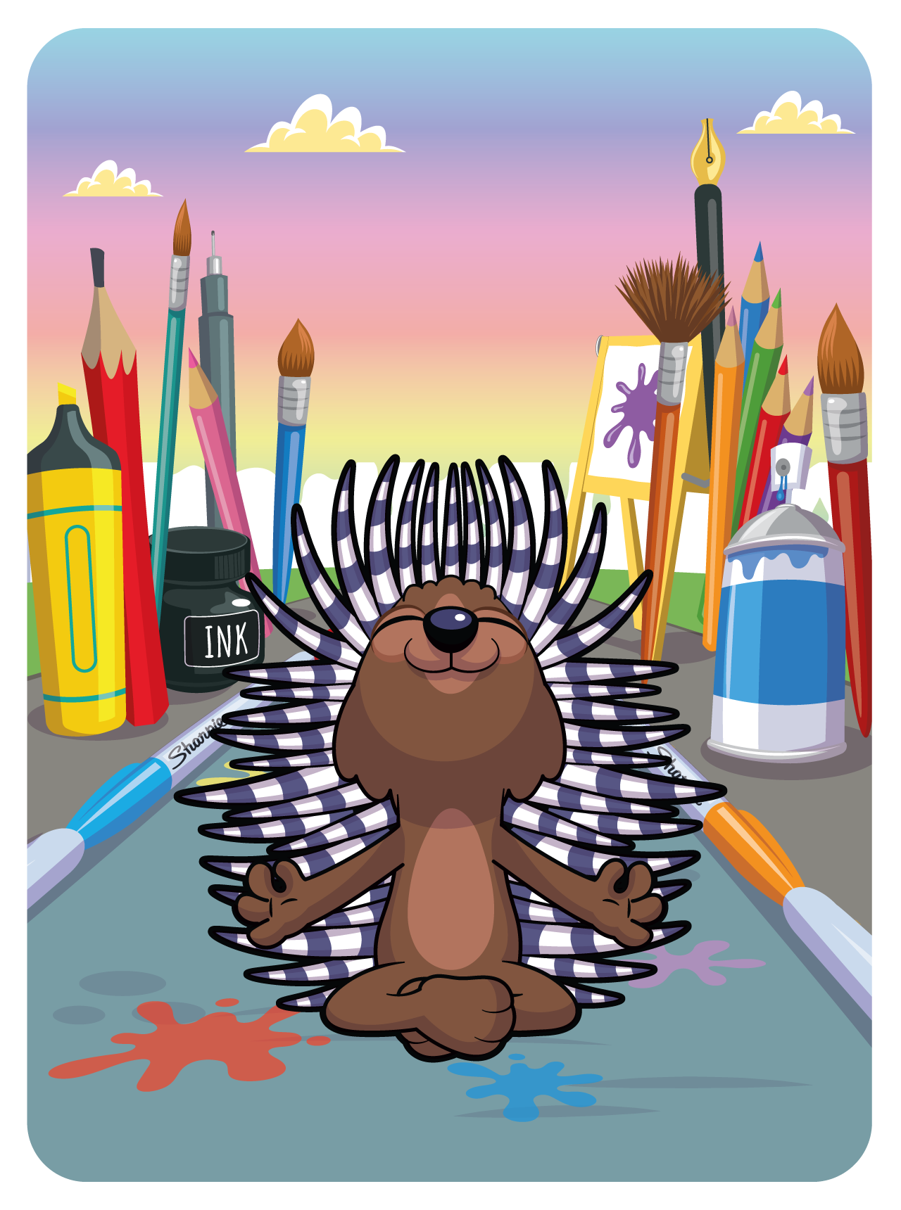 Gary Vaynerchuk - VeeFriends Series 2 - Positive Porcupine #40531 - NFT # 40531