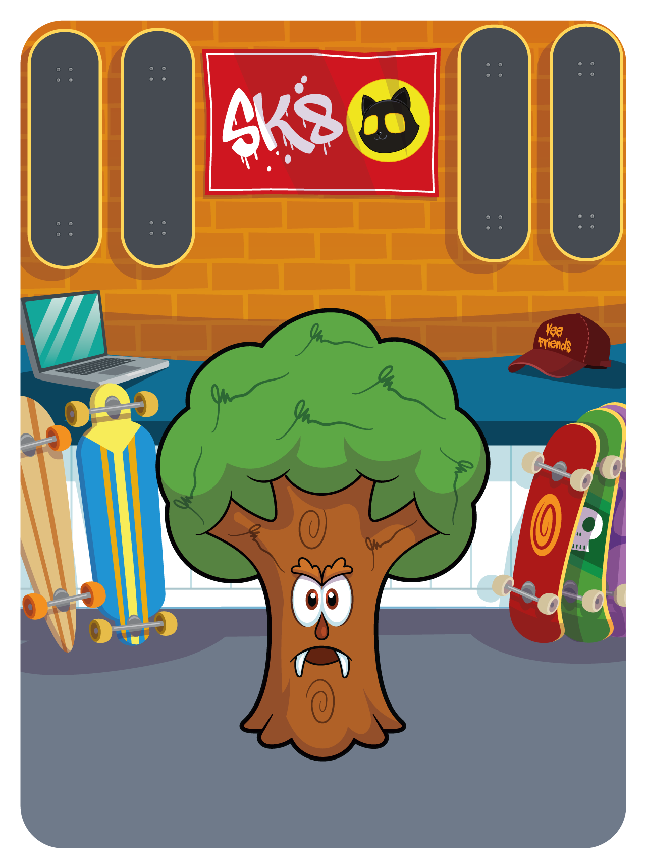 Gary Vaynerchuk - VeeFriends Series 2 - The Oak Monster #40585 - NFT # 40585