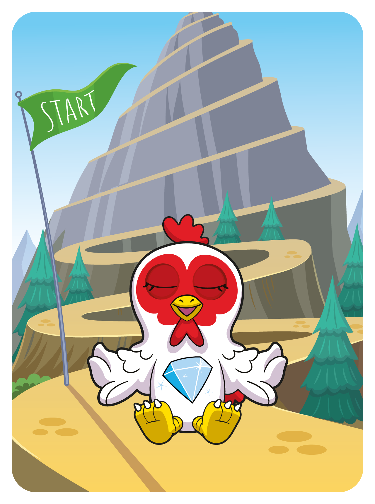 Gary Vaynerchuk - VeeFriends Series 2 - "Diamond Hands" Hen #40586 - NFT # 40586