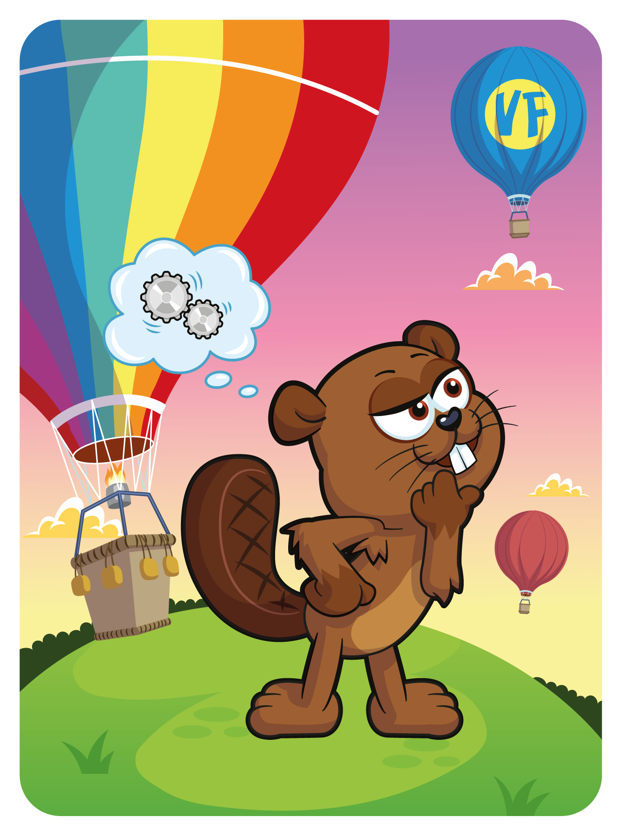 Gary Vaynerchuk - VeeFriends Series 2 - Boisterous Beaver #40606 - NFT # 40606