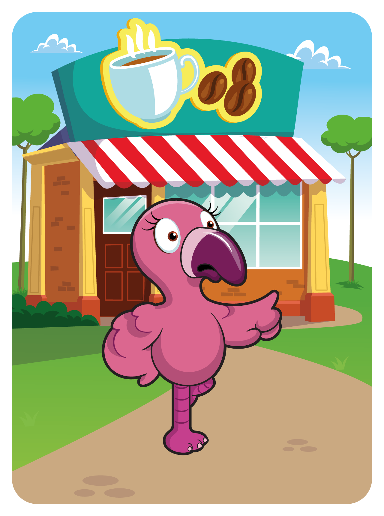 Forthright Flamingo #40656