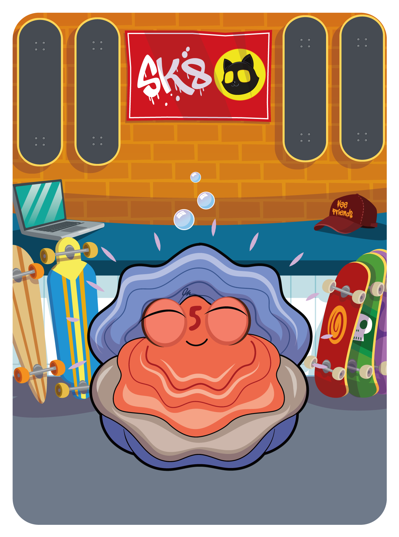 Gary Vaynerchuk - VeeFriends Series 2 - Observant Oyster #40718 - NFT # 40718