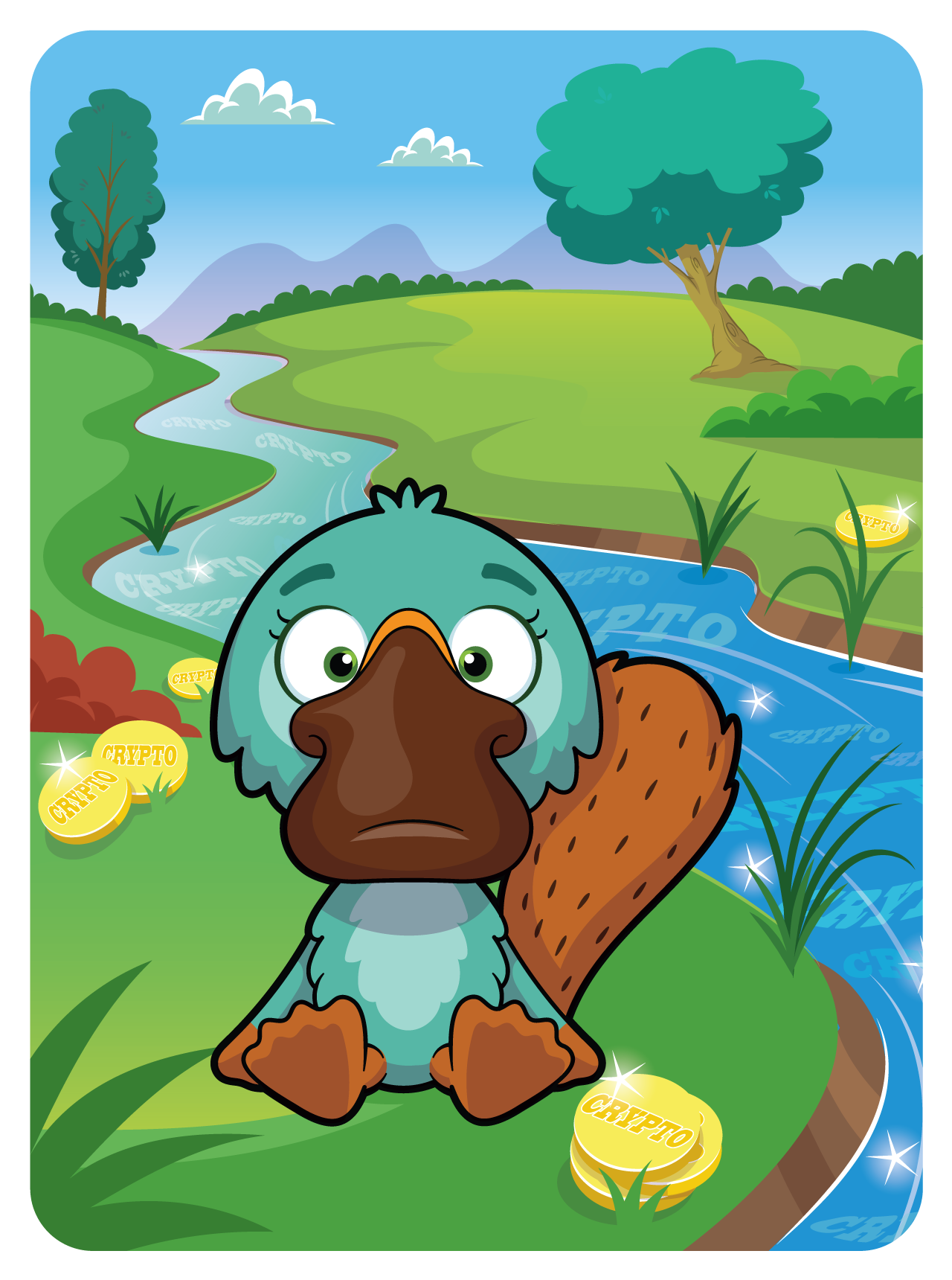 Gary Vaynerchuk - VeeFriends Series 2 - Pleasant Platypus #40722 - NFT # 40722