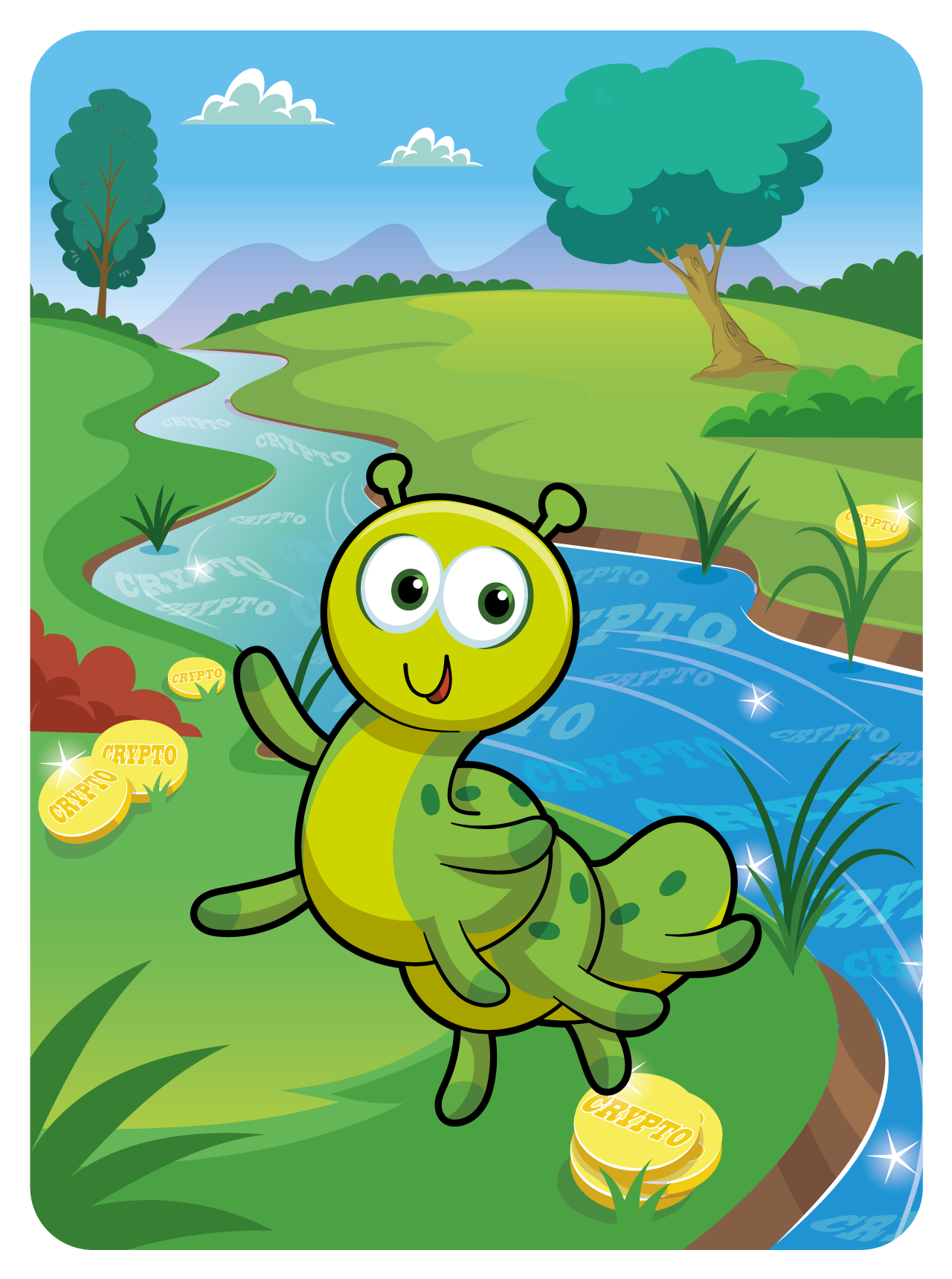 Gary Vaynerchuk - VeeFriends Series 2 - Independent Inch Worm #40924 - NFT # 40924