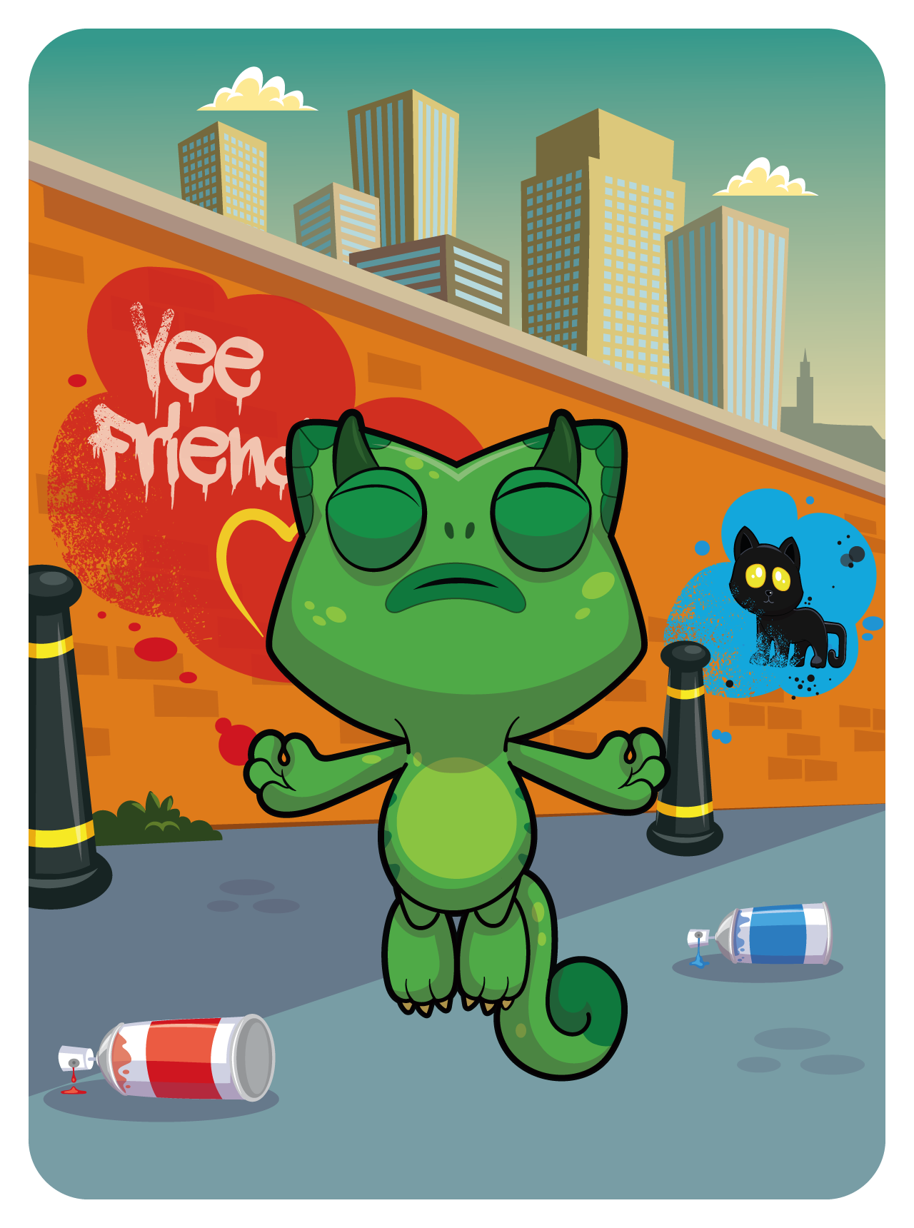 Gary Vaynerchuk - VeeFriends Series 2 - Charismatic Chameleon #40936 - NFT # 40936