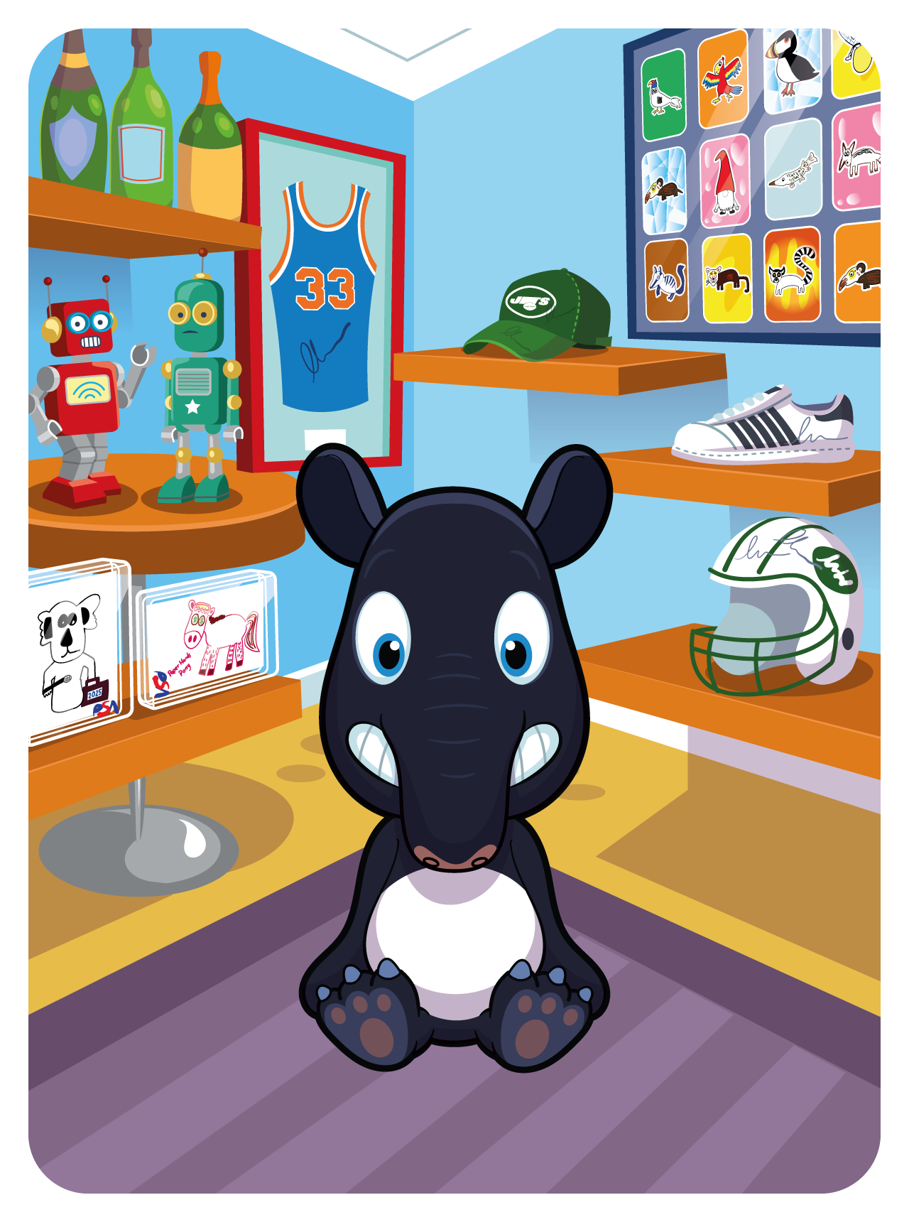 Gary Vaynerchuk - VeeFriends Series 2 - Tasteful Malayan Tapir #41220 - NFT # 41220