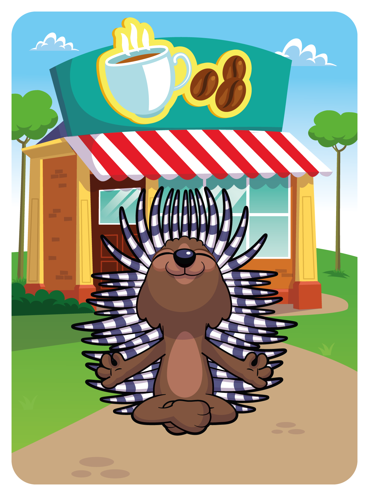 Gary Vaynerchuk - VeeFriends Series 2 - Positive Porcupine #41233 - NFT # 41233