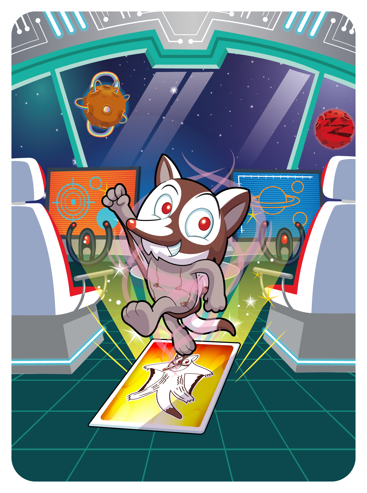 Gary Vaynerchuk - VeeFriends Series 2 - Gleeful Sugar Glider #4134 - NFT # 4134