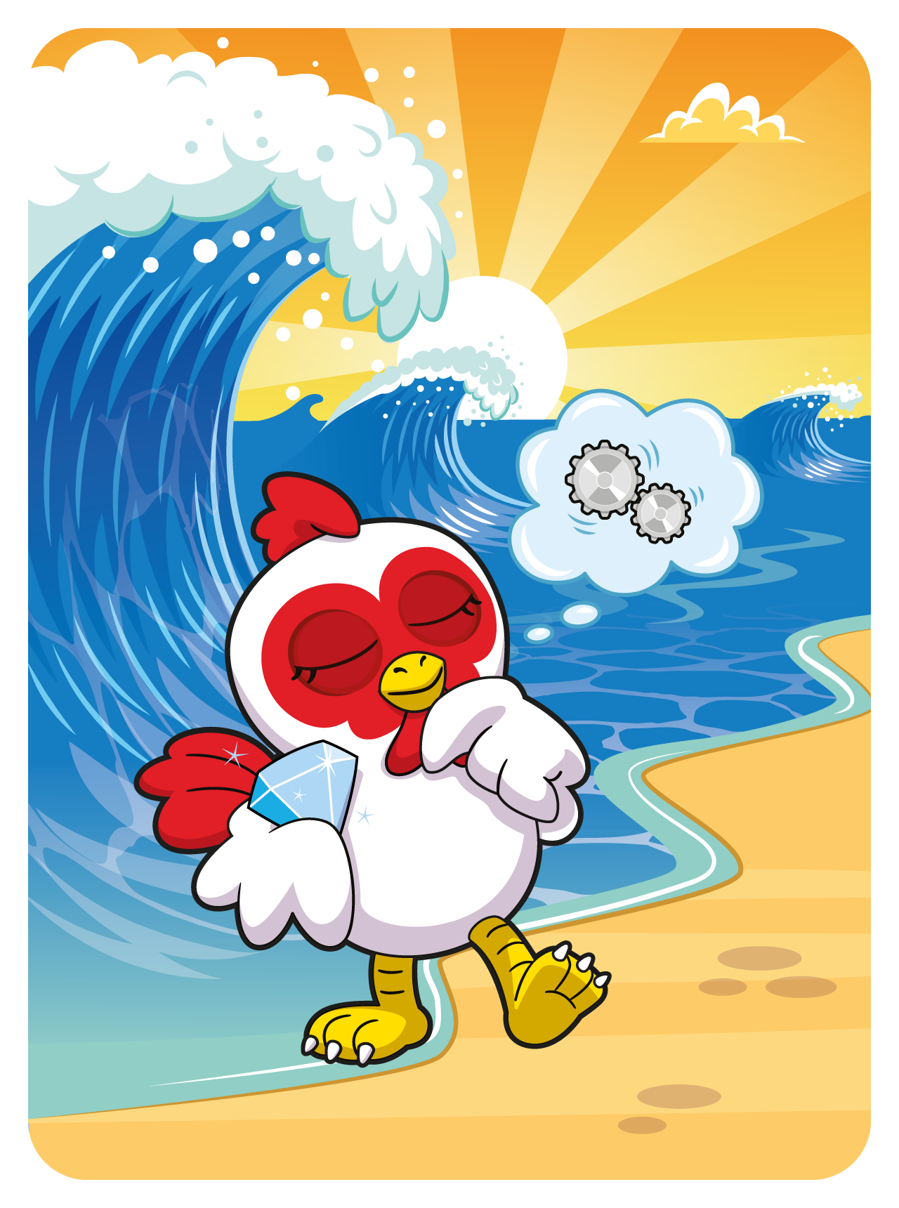 Gary Vaynerchuk - VeeFriends Series 2 - "Diamond Hands" Hen #41408 - NFT # 41408