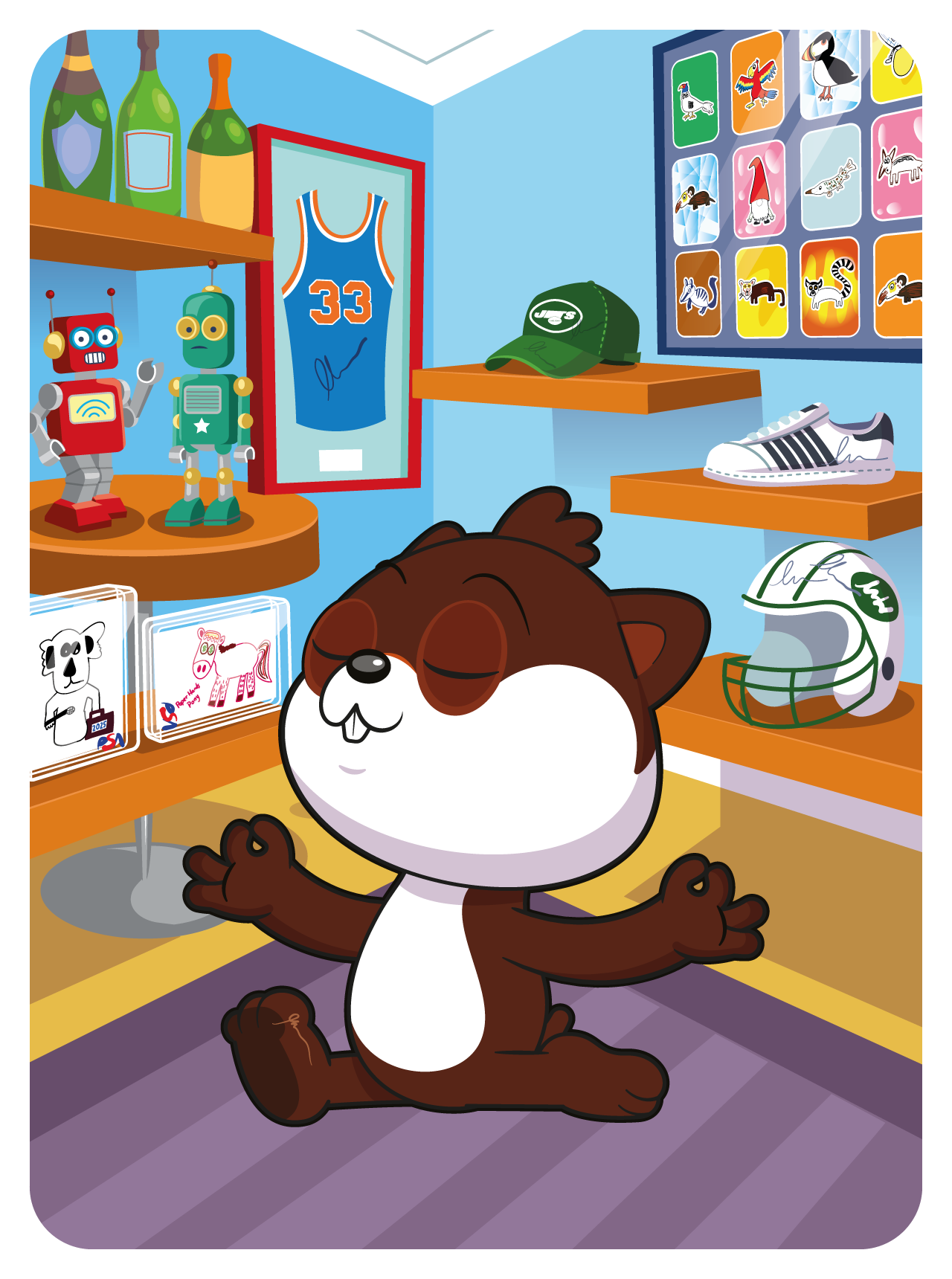 Gary Vaynerchuk - VeeFriends Series 2 - Hustling Hamster #41435 - NFT # 41435