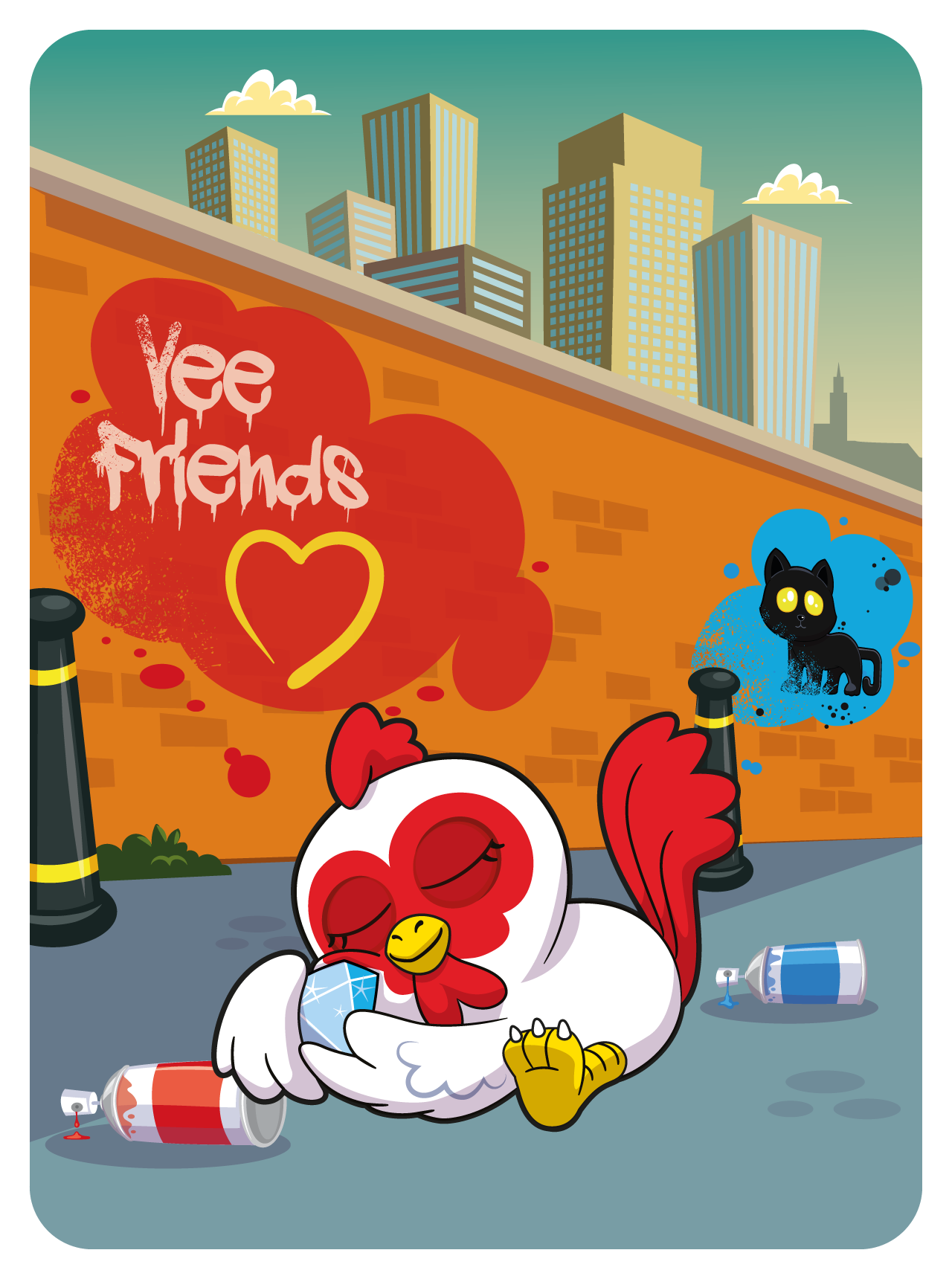 Gary Vaynerchuk - VeeFriends Series 2 - "Diamond Hands" Hen #41453 - NFT # 41453