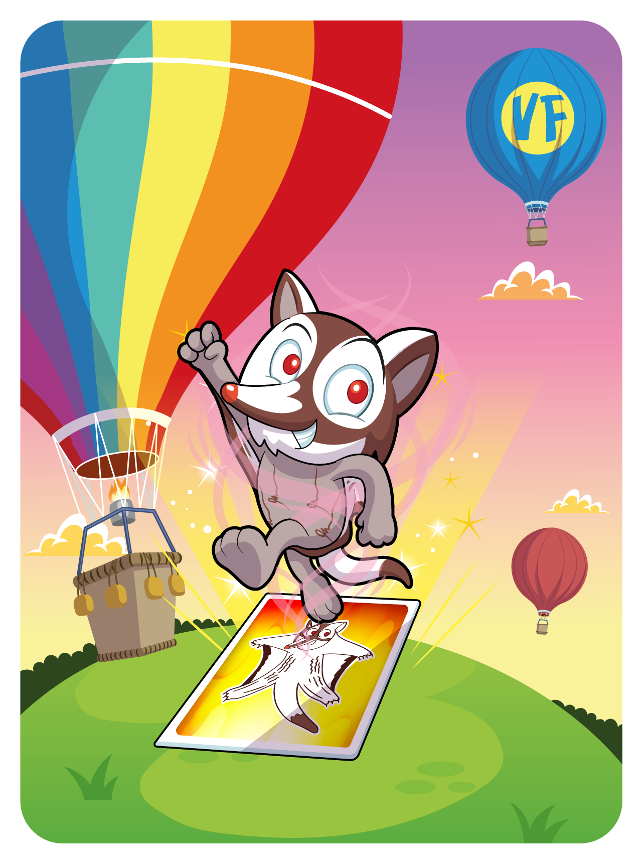 Gary Vaynerchuk - VeeFriends Series 2 - Gleeful Sugar Glider #4158 - NFT # 4158