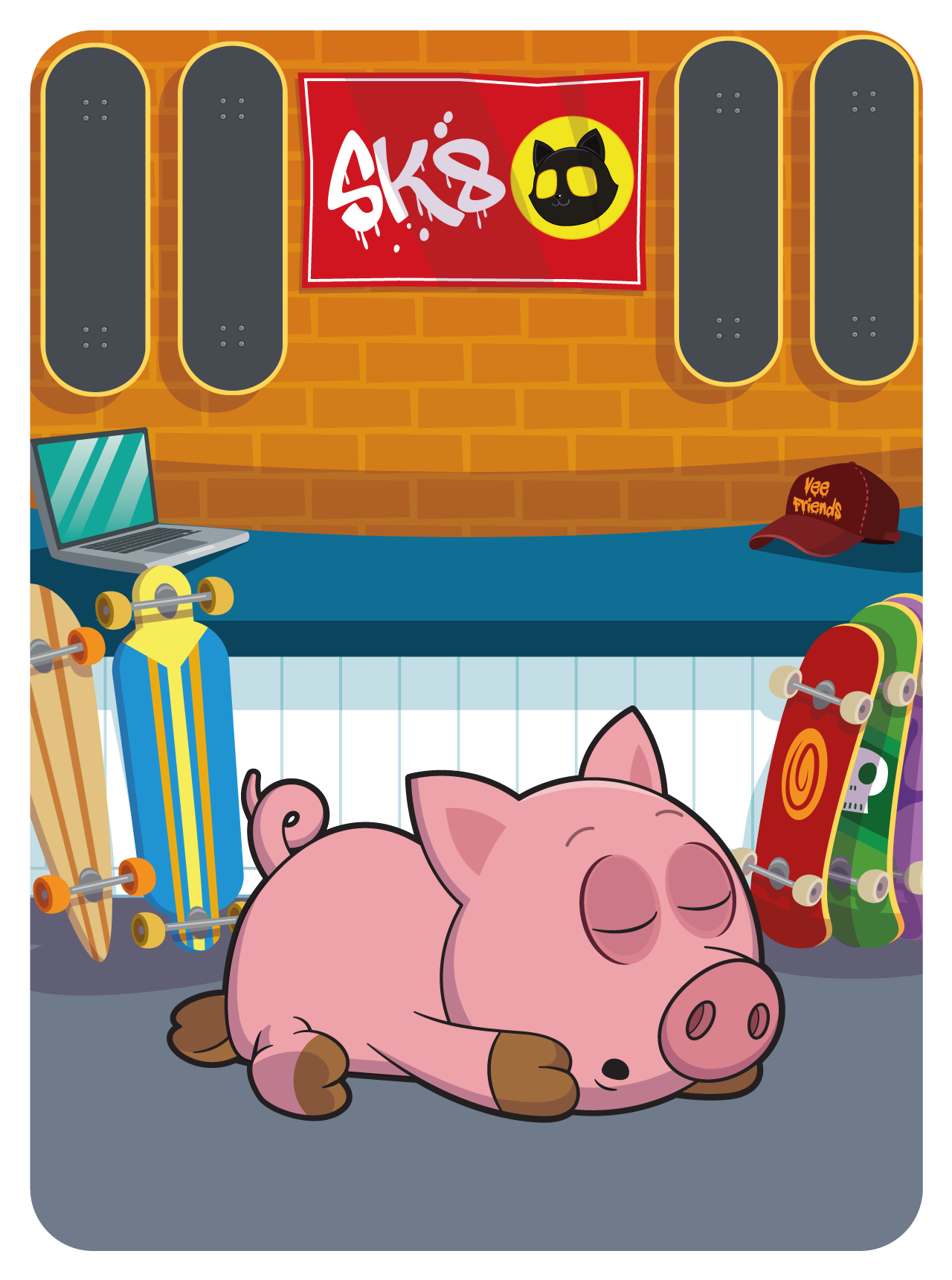 Gary Vaynerchuk - VeeFriends Series 2 - Patient Pig #41616 - NFT # 41616