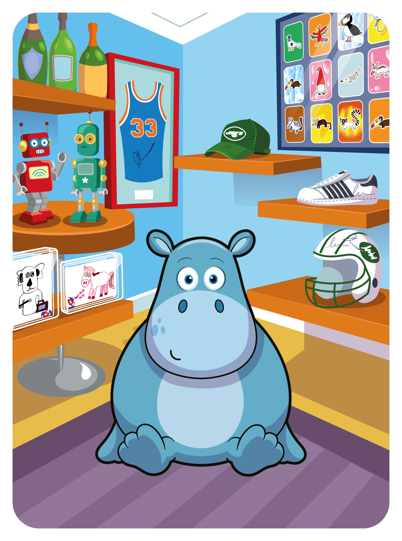 Gary Vaynerchuk - VeeFriends Series 2 - Helpful Hippo #41633 - NFT # 41633