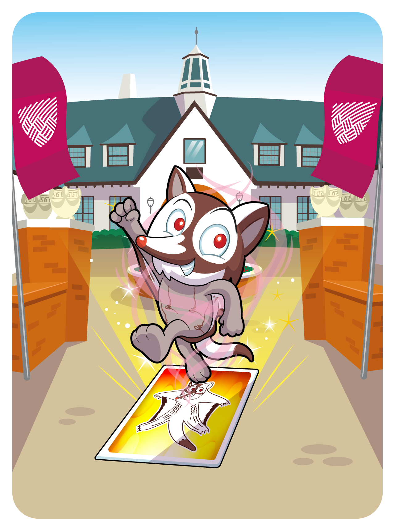 Gleeful Sugar Glider #4165