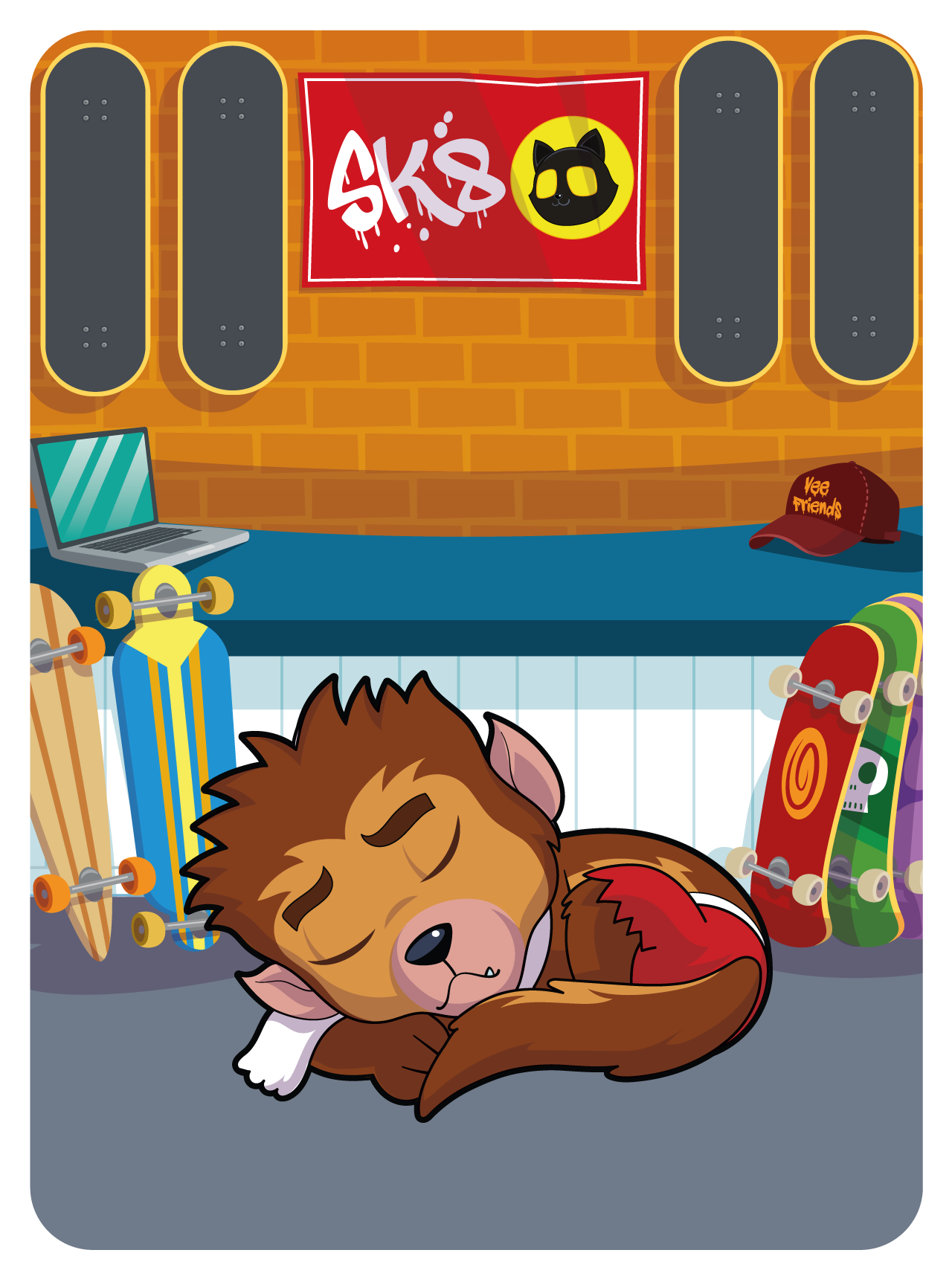 Gary Vaynerchuk - VeeFriends Series 2 - Well-Connected Werewolf #41700 - NFT # 41700