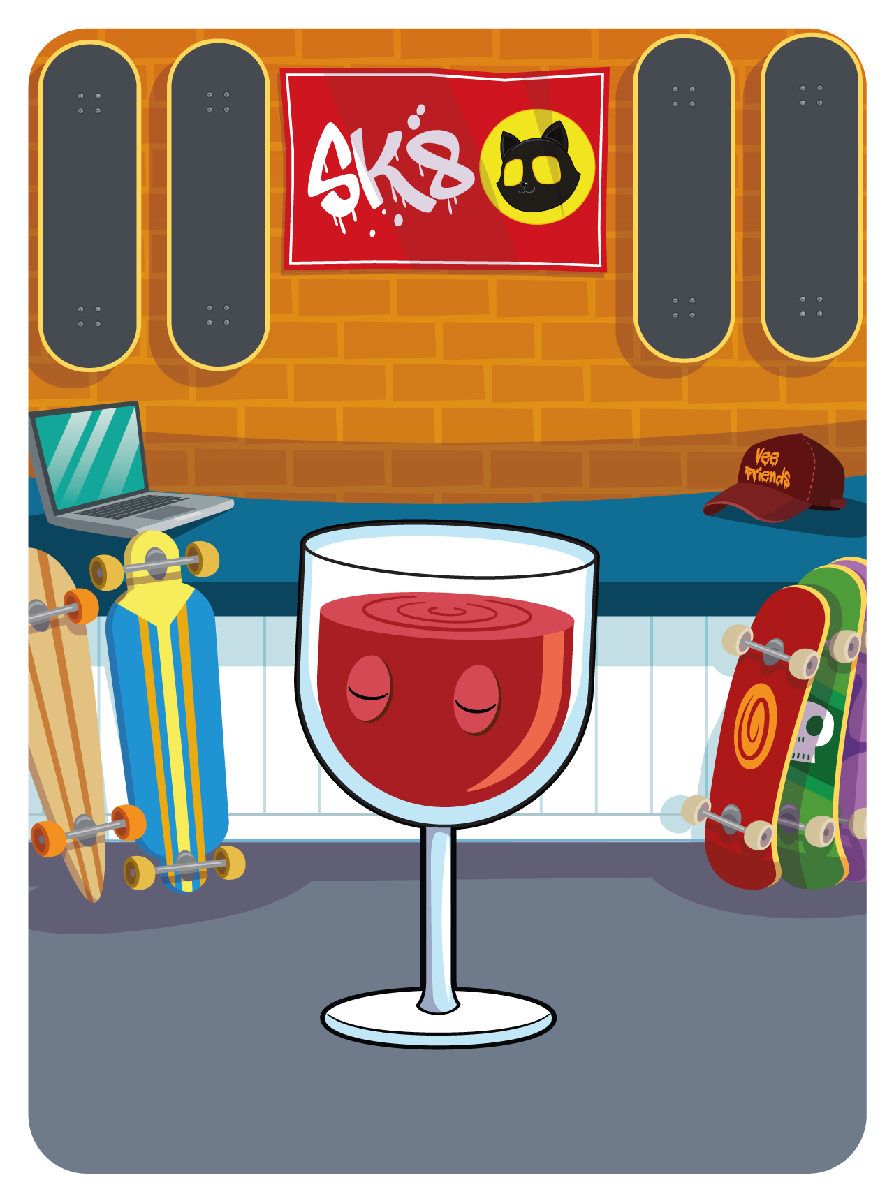 Gary Vaynerchuk - VeeFriends Series 2 - Last Glass Standing #41792 - NFT # 41792