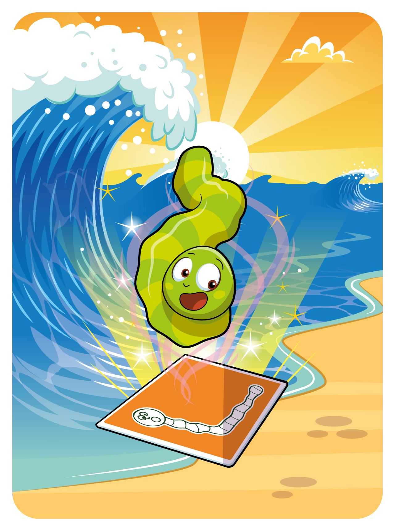 Gary Vaynerchuk - VeeFriends Series 2 - Glowing Glow Worm #4180 - NFT # 4180