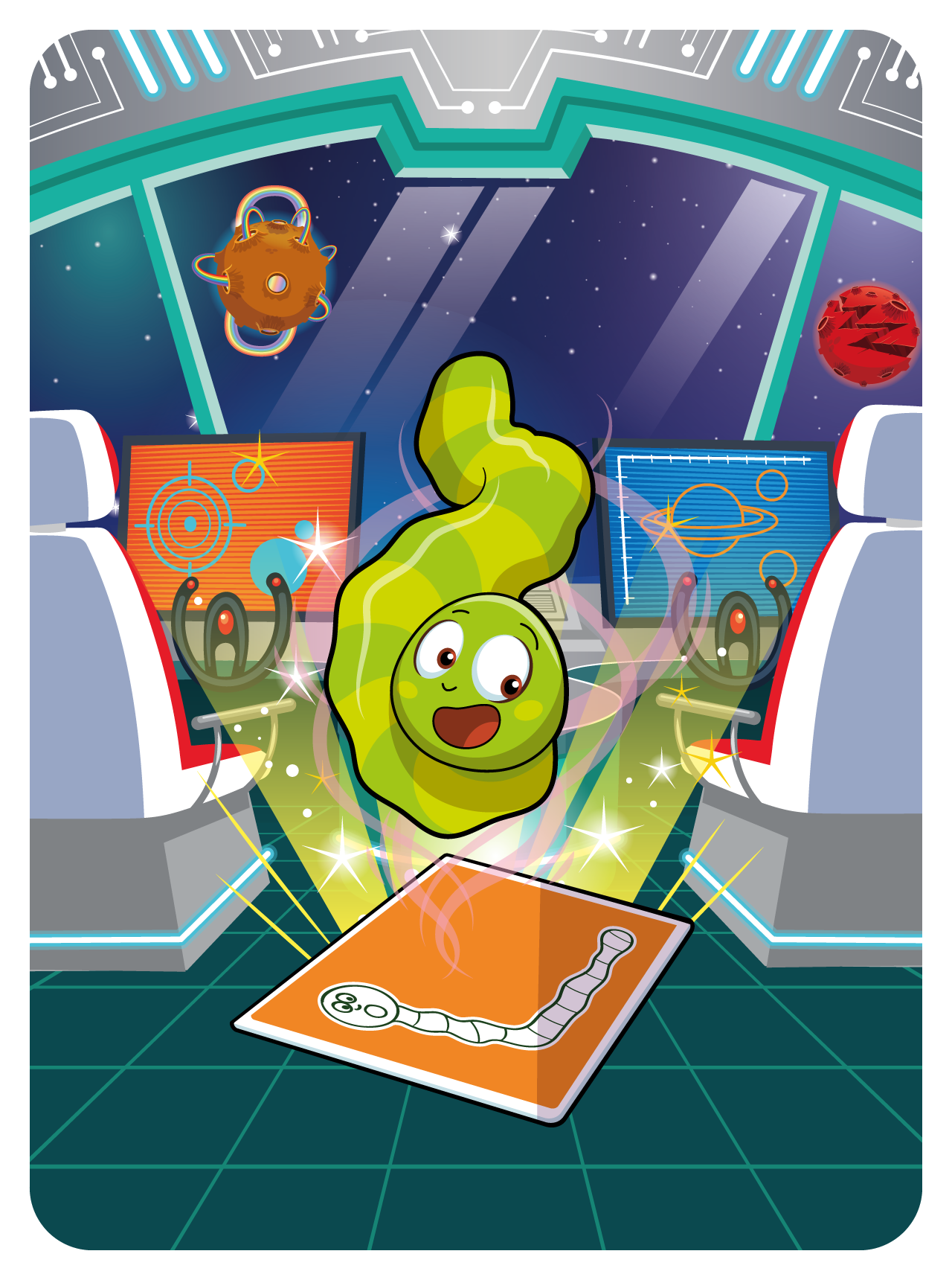 Gary Vaynerchuk - VeeFriends Series 2 - Glowing Glow Worm #4201 - NFT # 4201