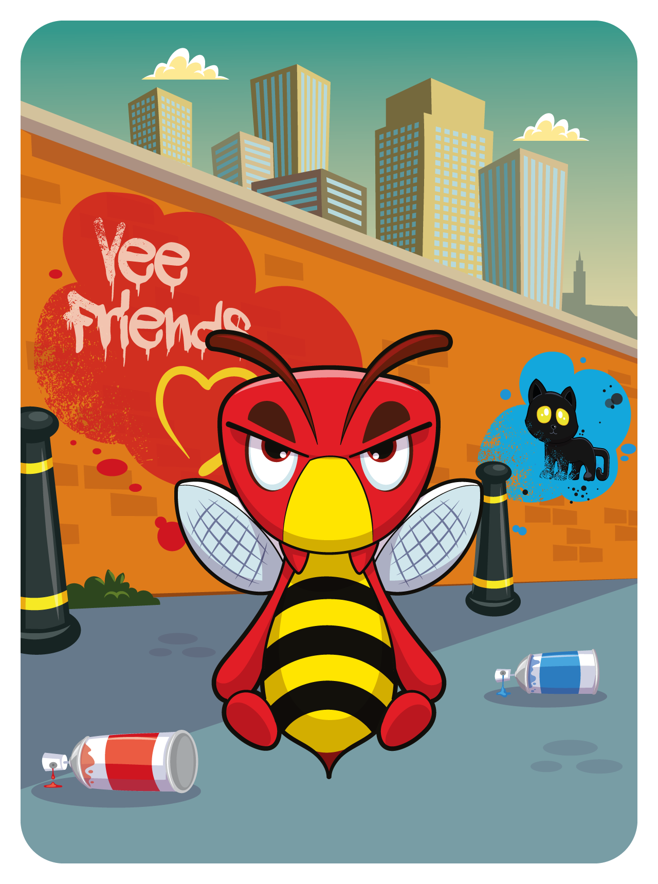 Gary Vaynerchuk - VeeFriends Series 2 - "Hot Shit" Hornet #42073 - NFT # 42073