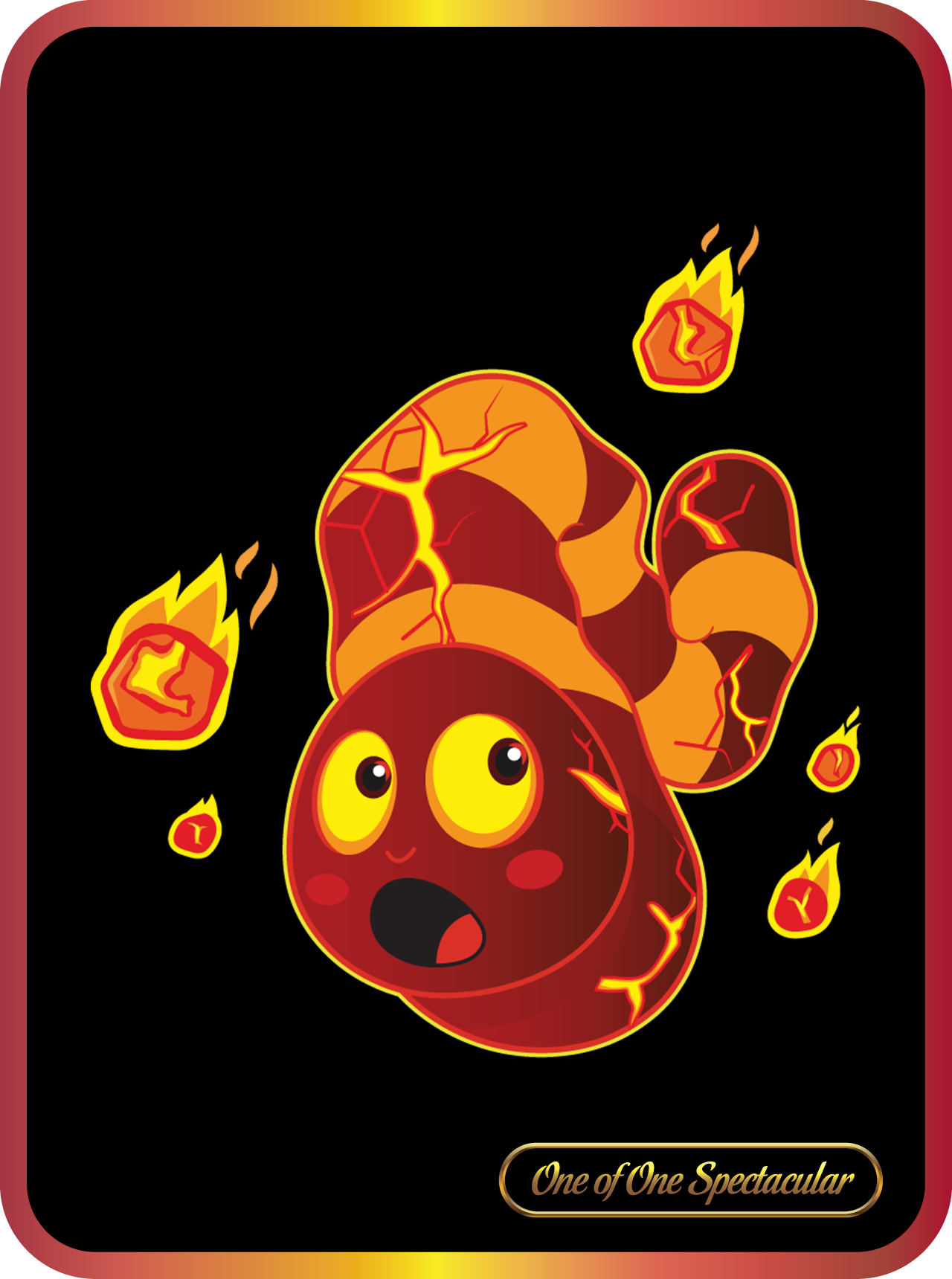Glowing Glow Worm #4209