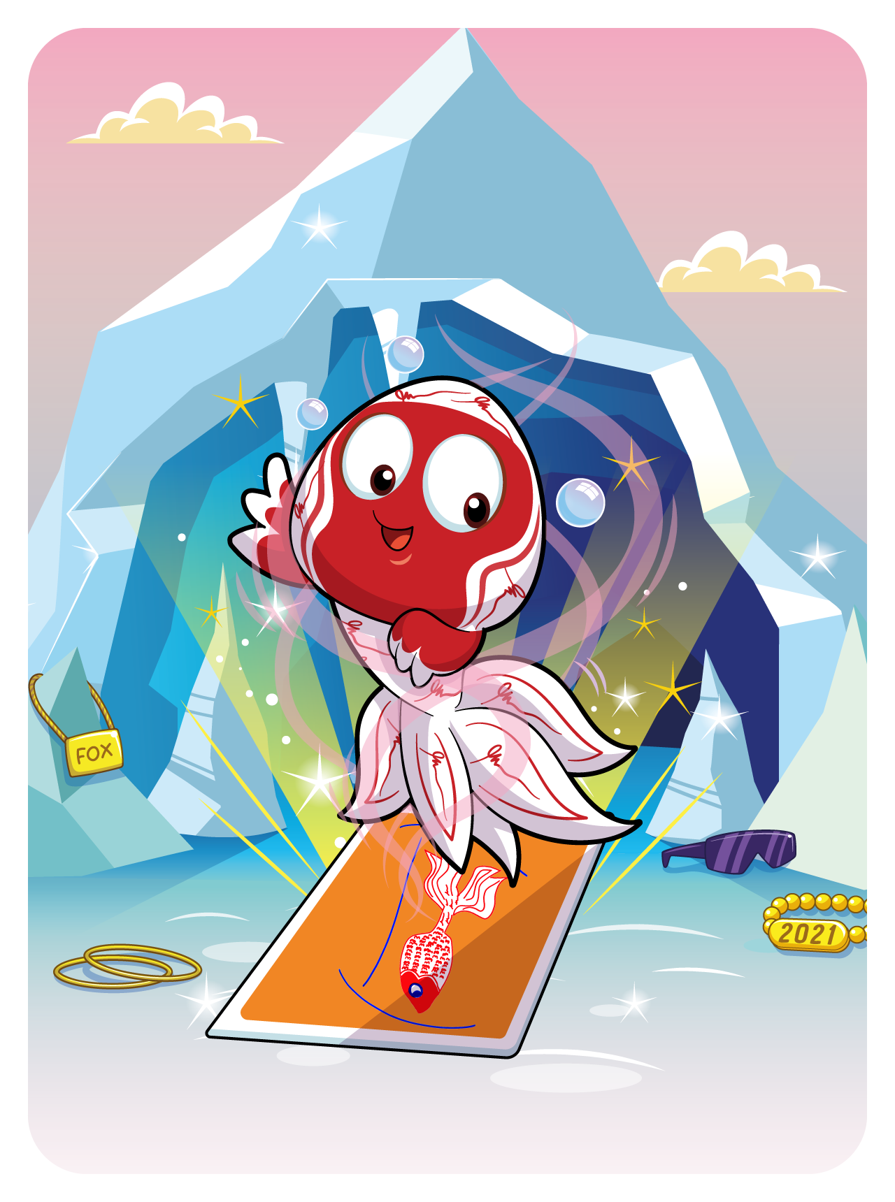 Gary Vaynerchuk - VeeFriends Series 2 - Graceful Goldfish #4214 - NFT # 4214