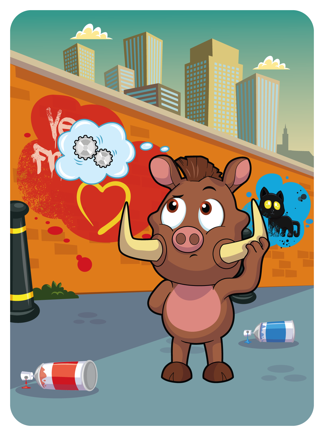 Gary Vaynerchuk - VeeFriends Series 2 - Well-Rounded Warthog #42258 - NFT # 42258