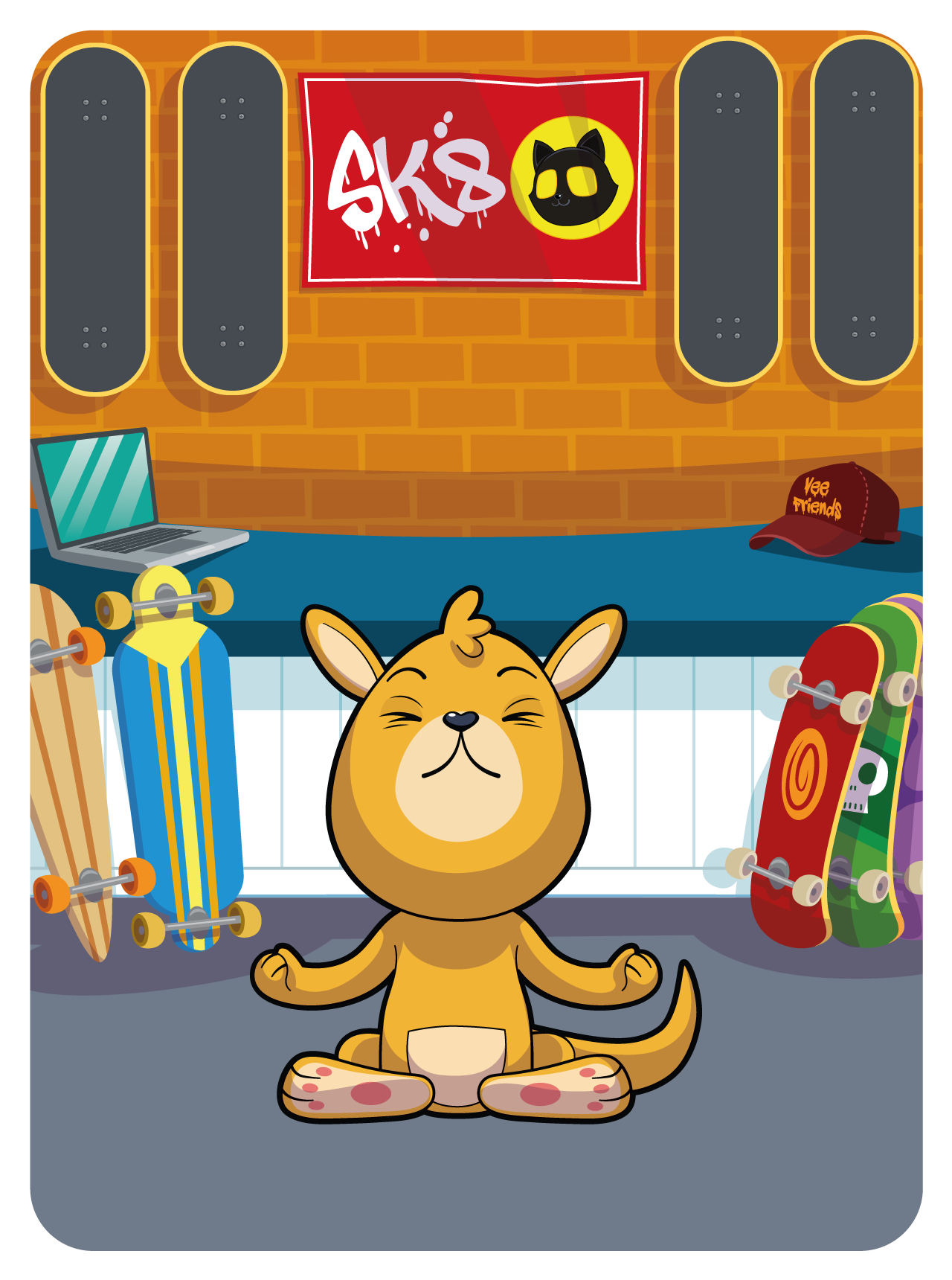 Gary Vaynerchuk - VeeFriends Series 2 - Wild Wallaby #42270 - NFT # 42270