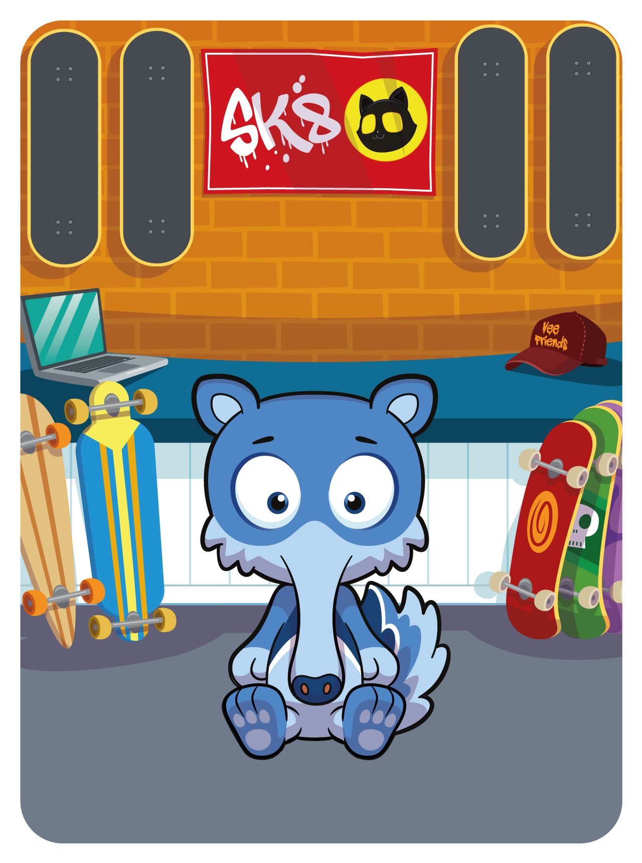 Gary Vaynerchuk - VeeFriends Series 2 - Accountable Anteater #42414 - NFT # 42414