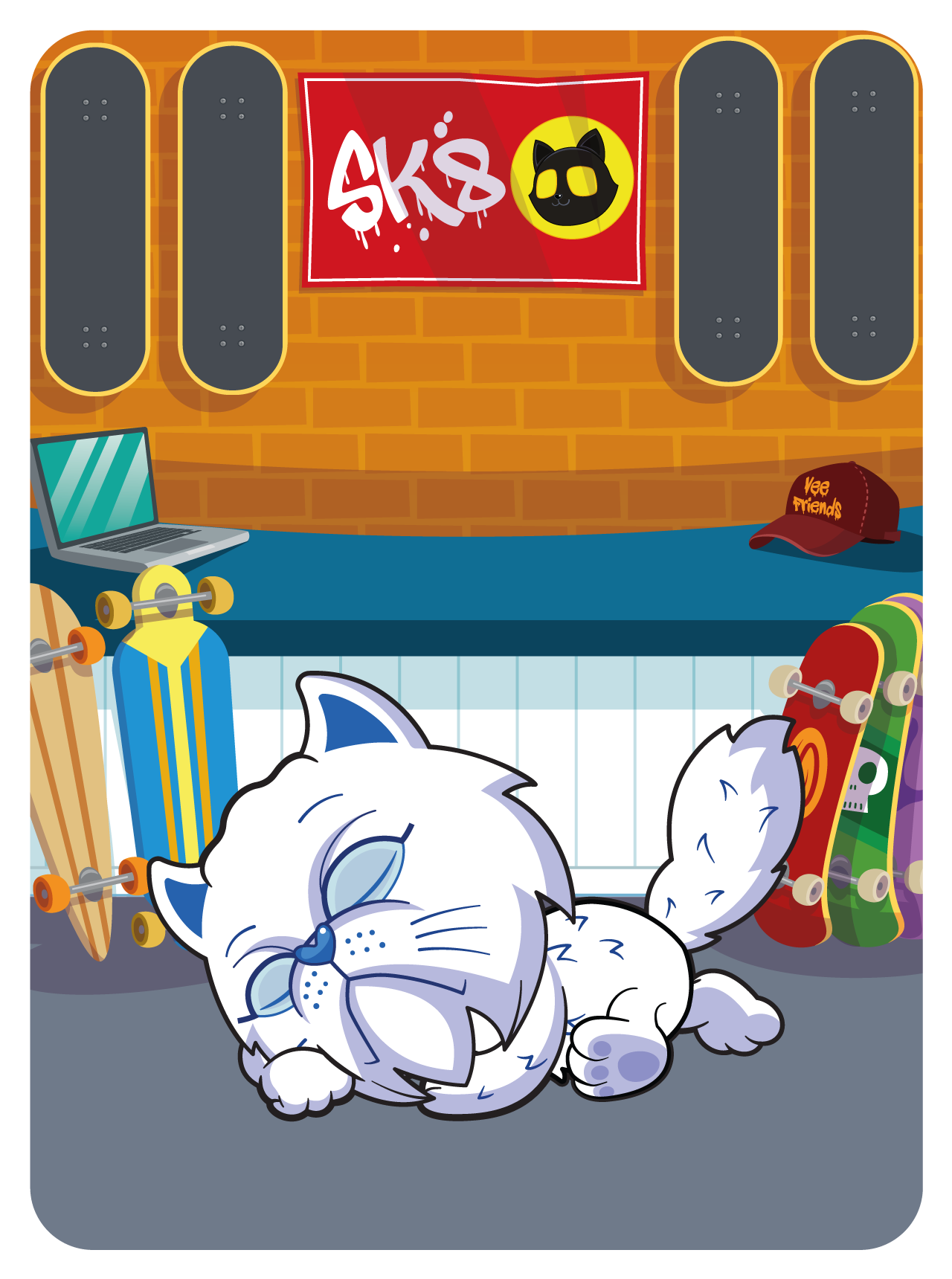 Gary Vaynerchuk - VeeFriends Series 2 - Perfect Persian Cat #42500 - NFT # 42500