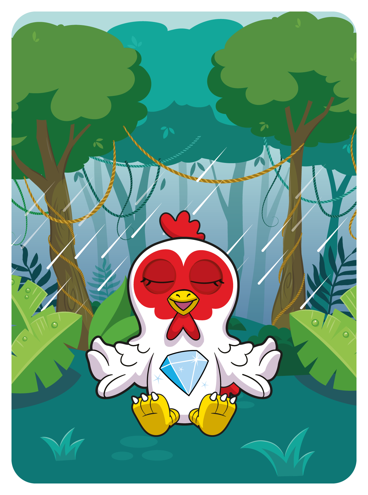 Gary Vaynerchuk - VeeFriends Series 2 - "Diamond Hands" Hen #42961 - NFT # 42961