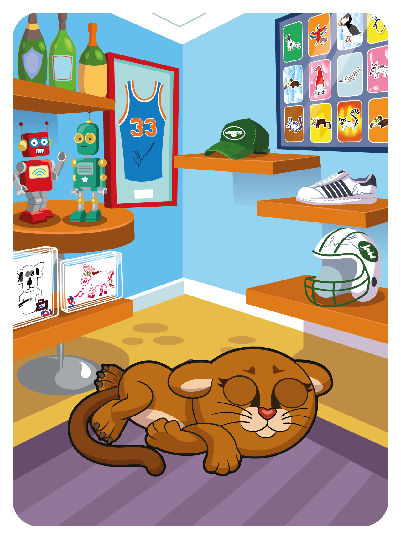 Gary Vaynerchuk - VeeFriends Series 2 - Consistent Cougar #43049 - NFT # 43049